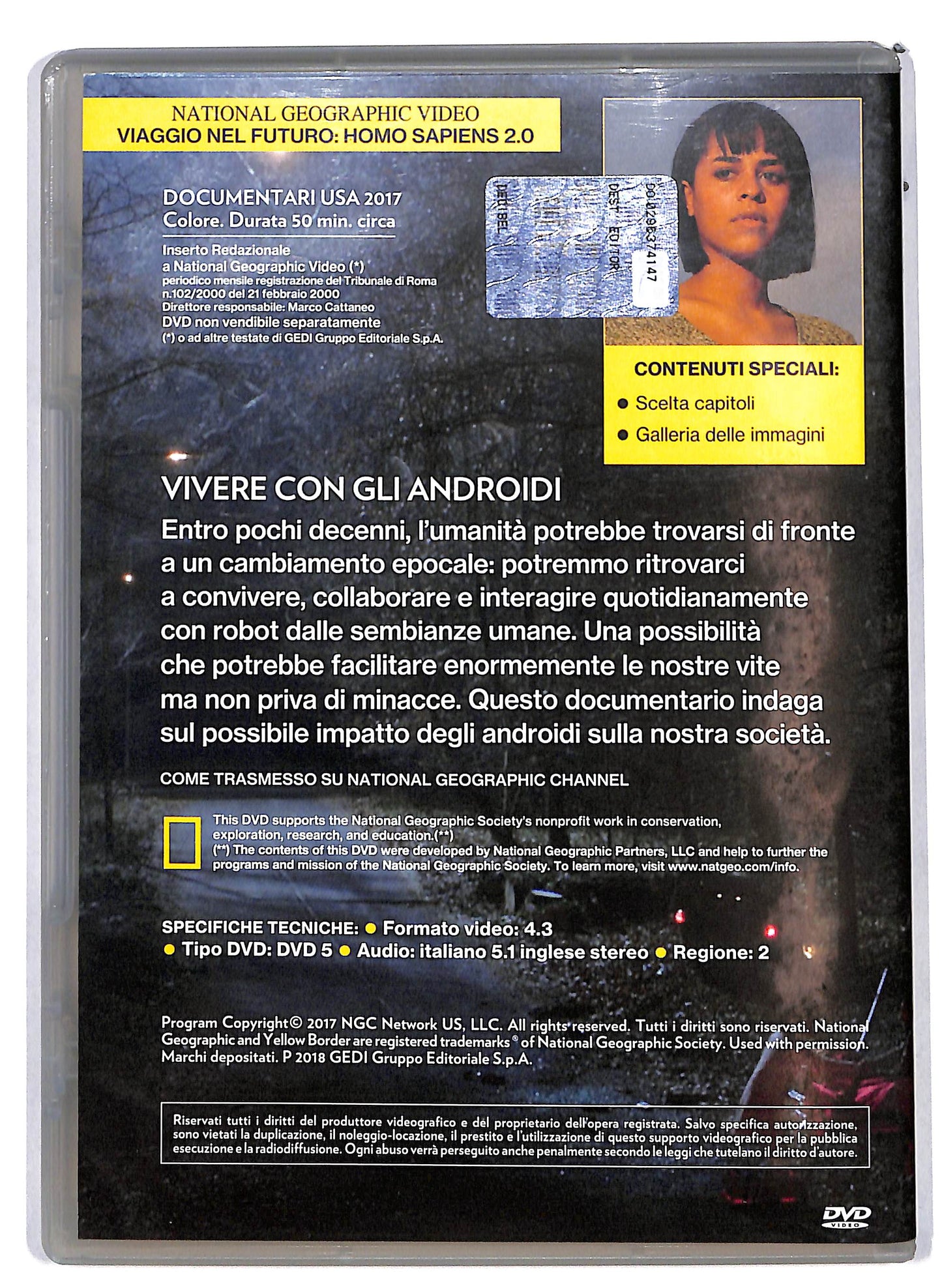 EBOND Viaggio nel futuro - Homo sapiens 2.0 vol179 EDITORIALE DVD D630816