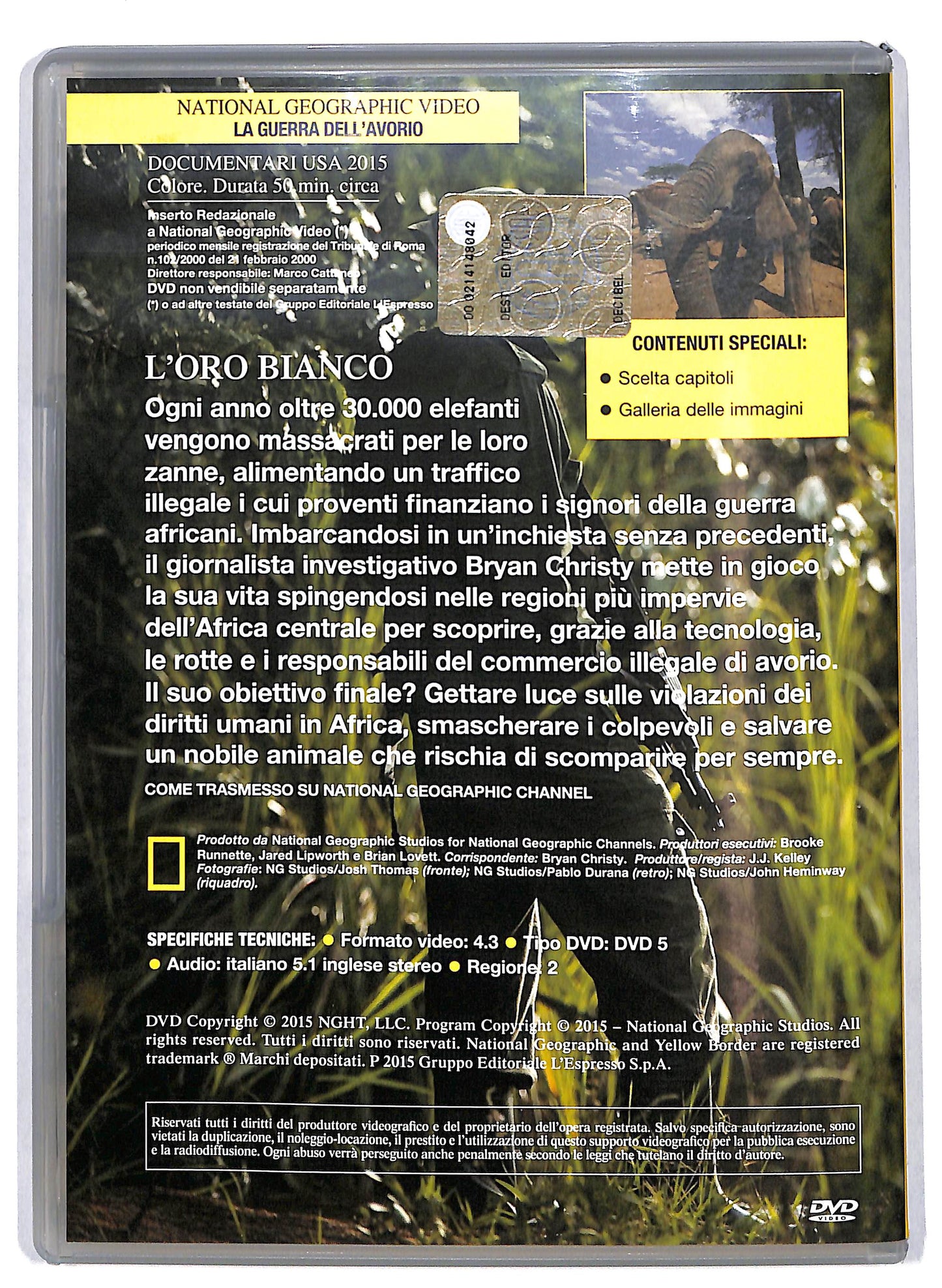EBOND La guerra dell'avorio Vol.154  EDITORIALE DVD D630818