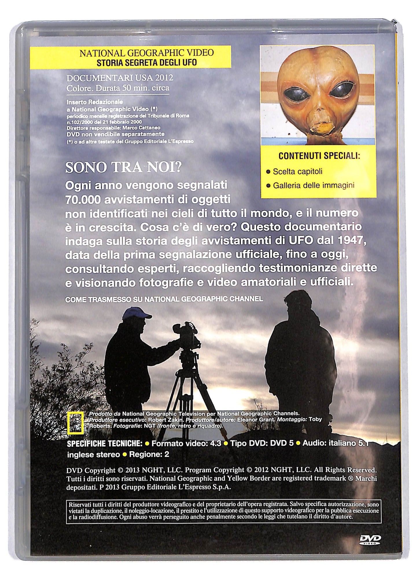 EBOND Storia segreta degli UFO Vol.127 EDITORIALE DVD D630824