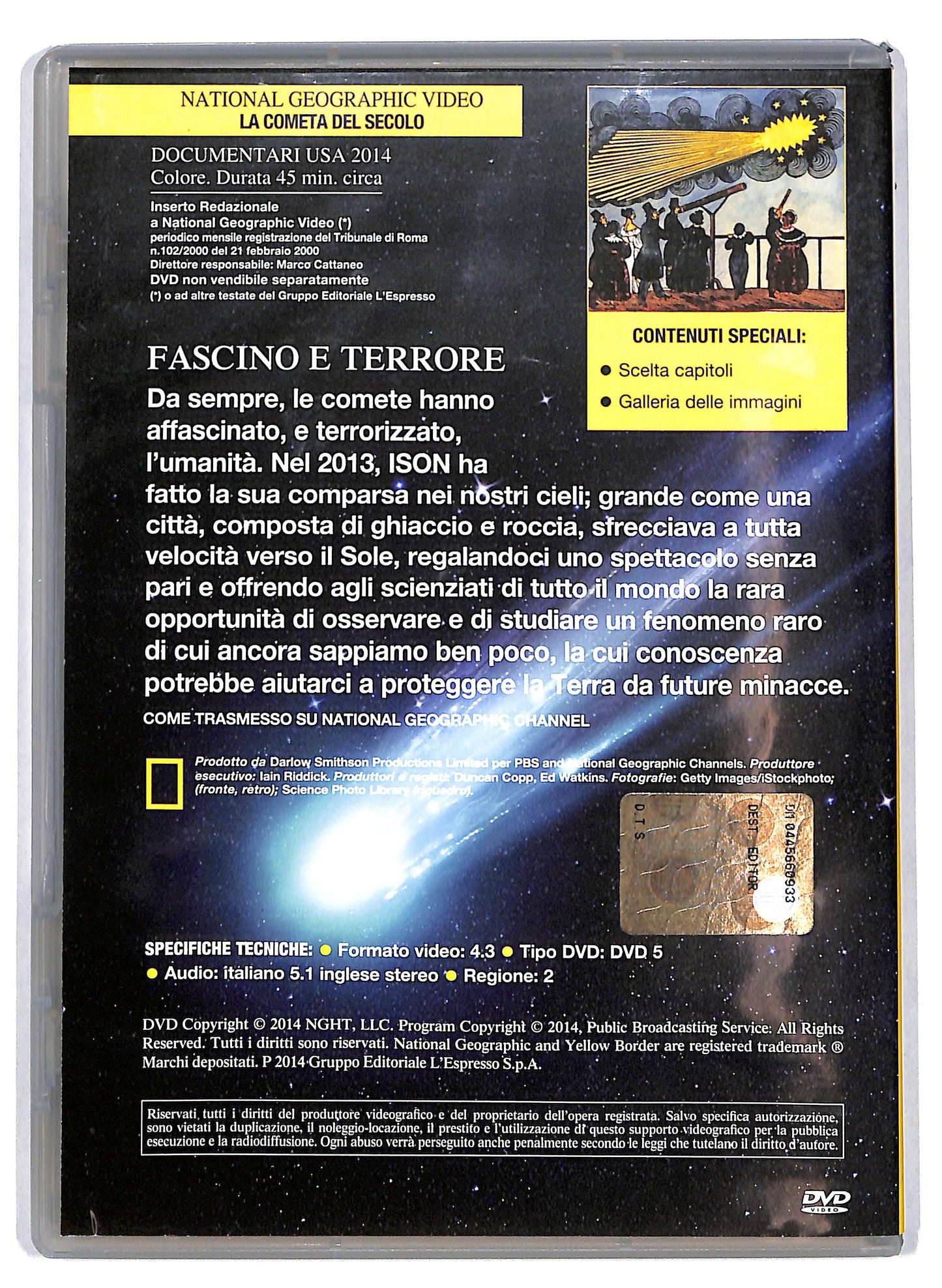EBOND National Geographic La Cometa del Secolo vol.138 EDITORIALE DVD D630839