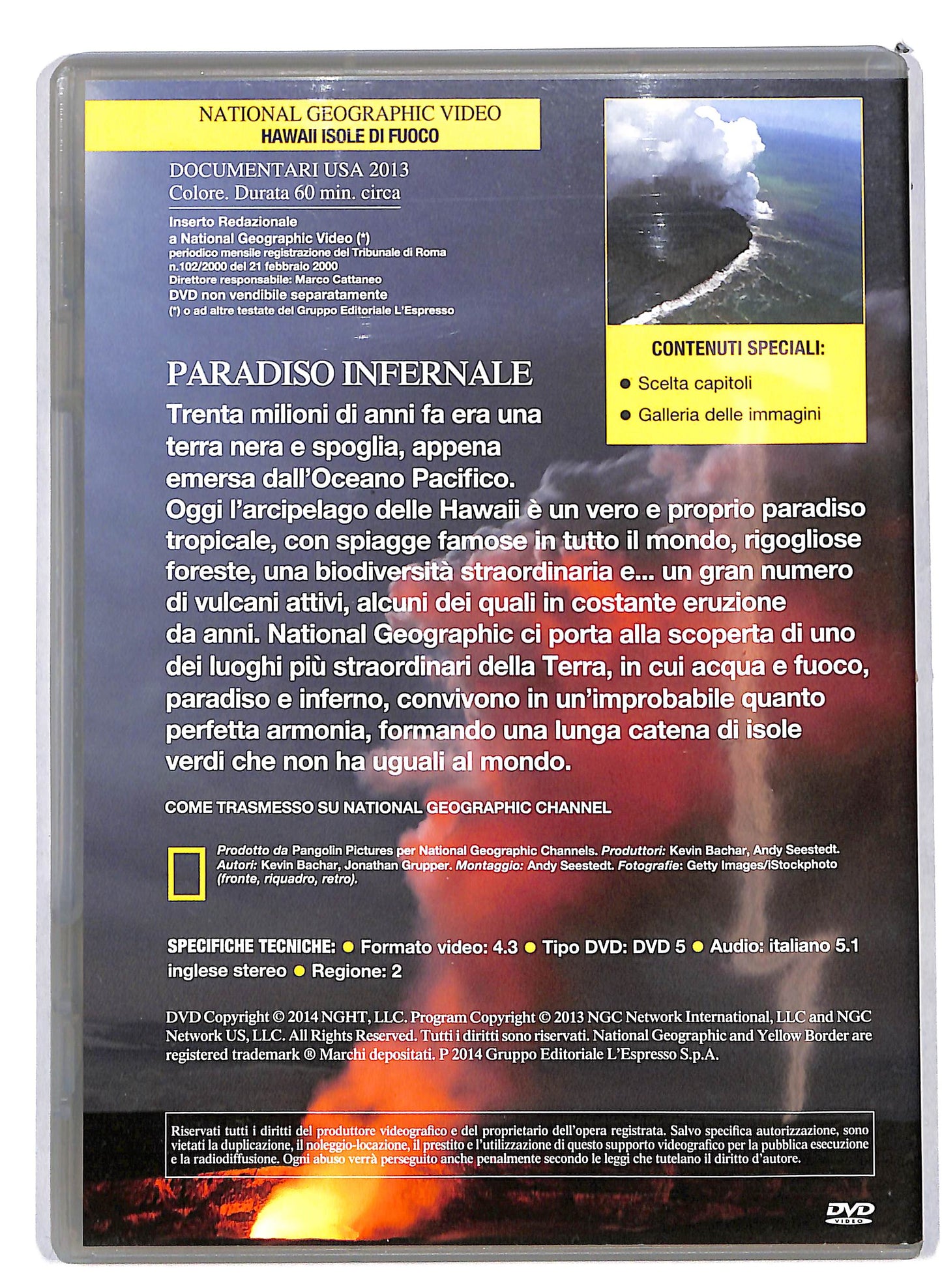 EBOND Hawai - isole di fuoco vol.136  EDITORIALE DVD D630841