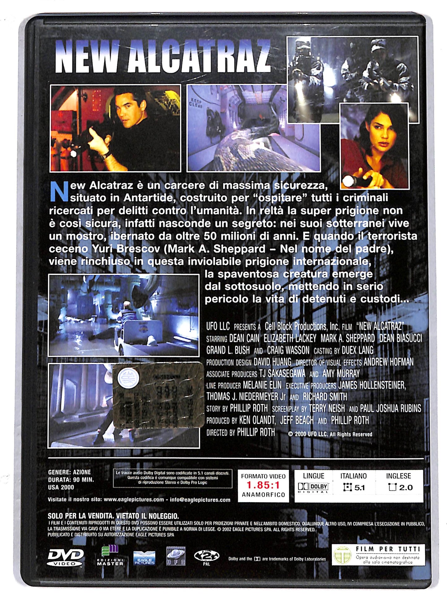 EBOND new alcatraz  EDITORIALE DVD D630912