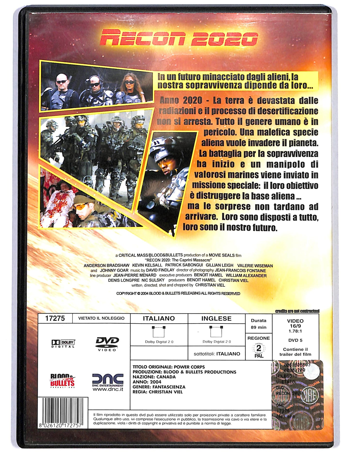 EBOND Recon 2020 DVD D631140