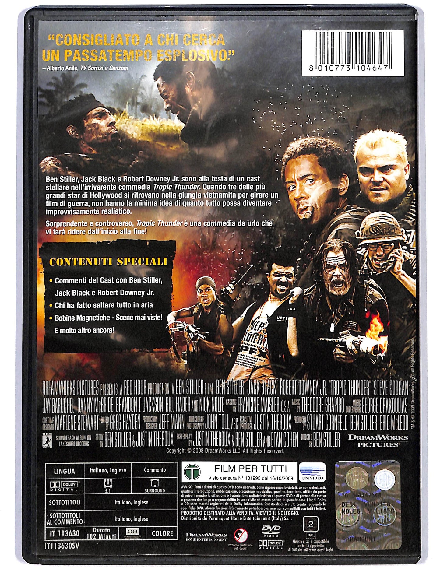 EBOND Tropic Thunder DVD D631225