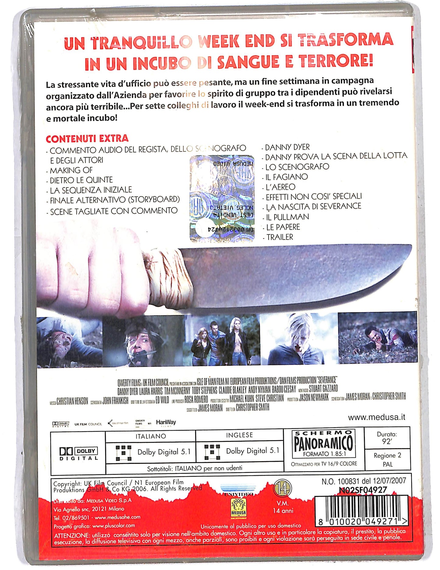 EBOND Severance Tagli al personale DVD D631347