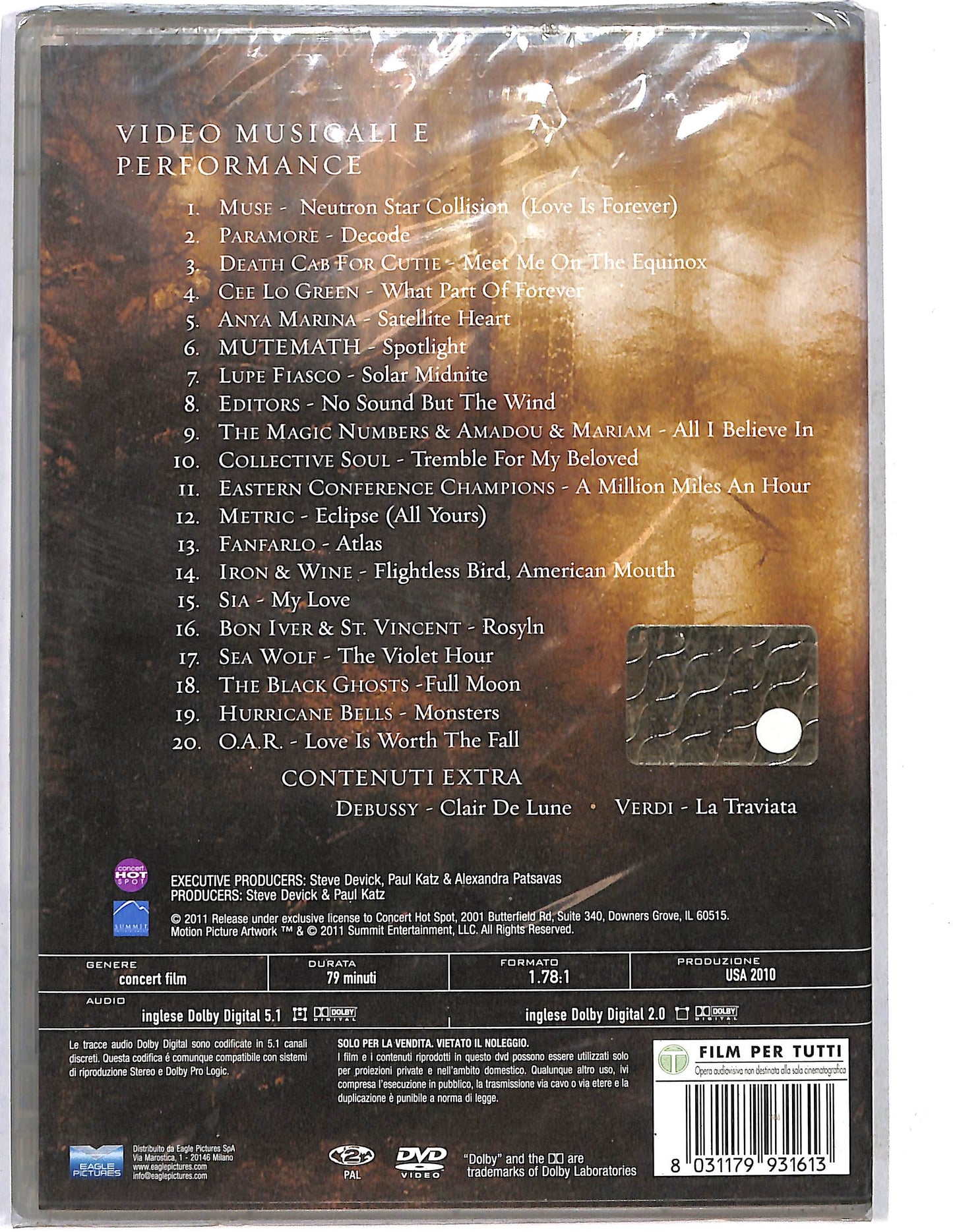 EBOND The twilight saga SoundTracks volume1 DVD D631364