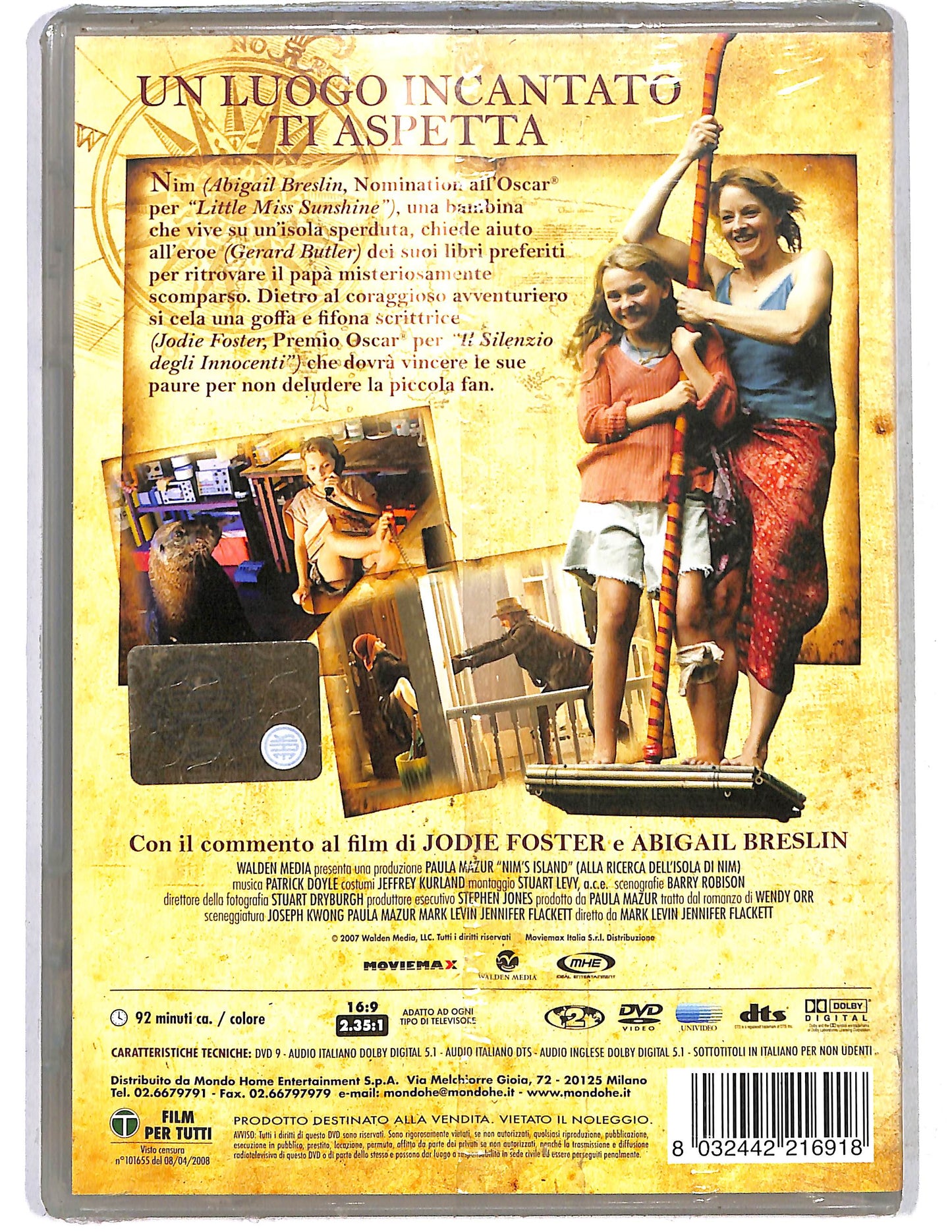 EBOND Alla ricerca dell'isola di Nim DVD D631415