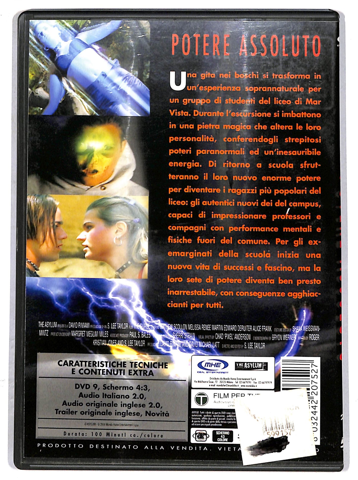 EBOND Potere assoluto DVD D631522