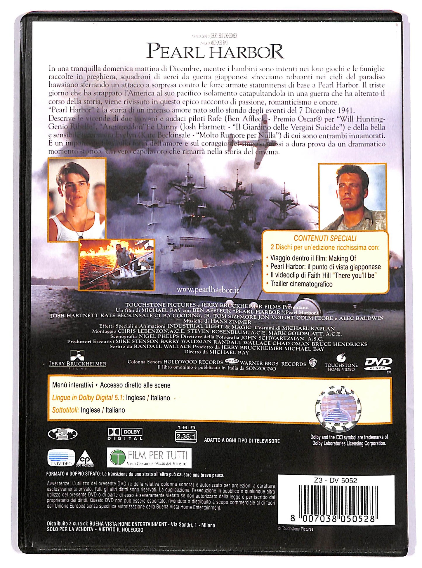 EBOND Pearl Harbor EDIZIONE SPECIALE DVD D631609