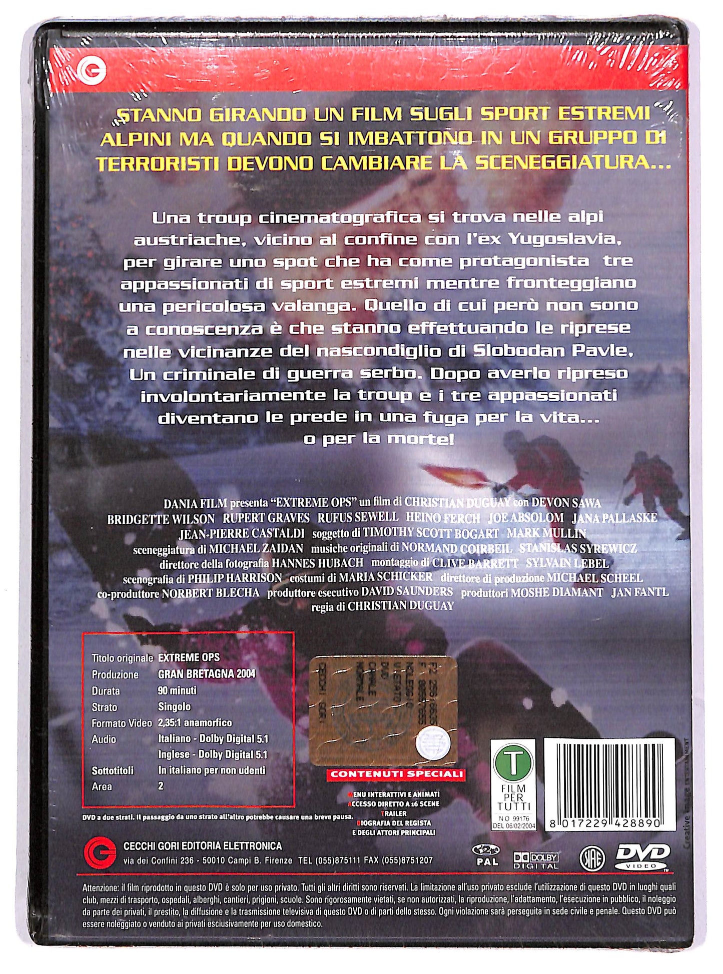 EBOND Sfida all'ultima valanga - Extreme DVD D631706