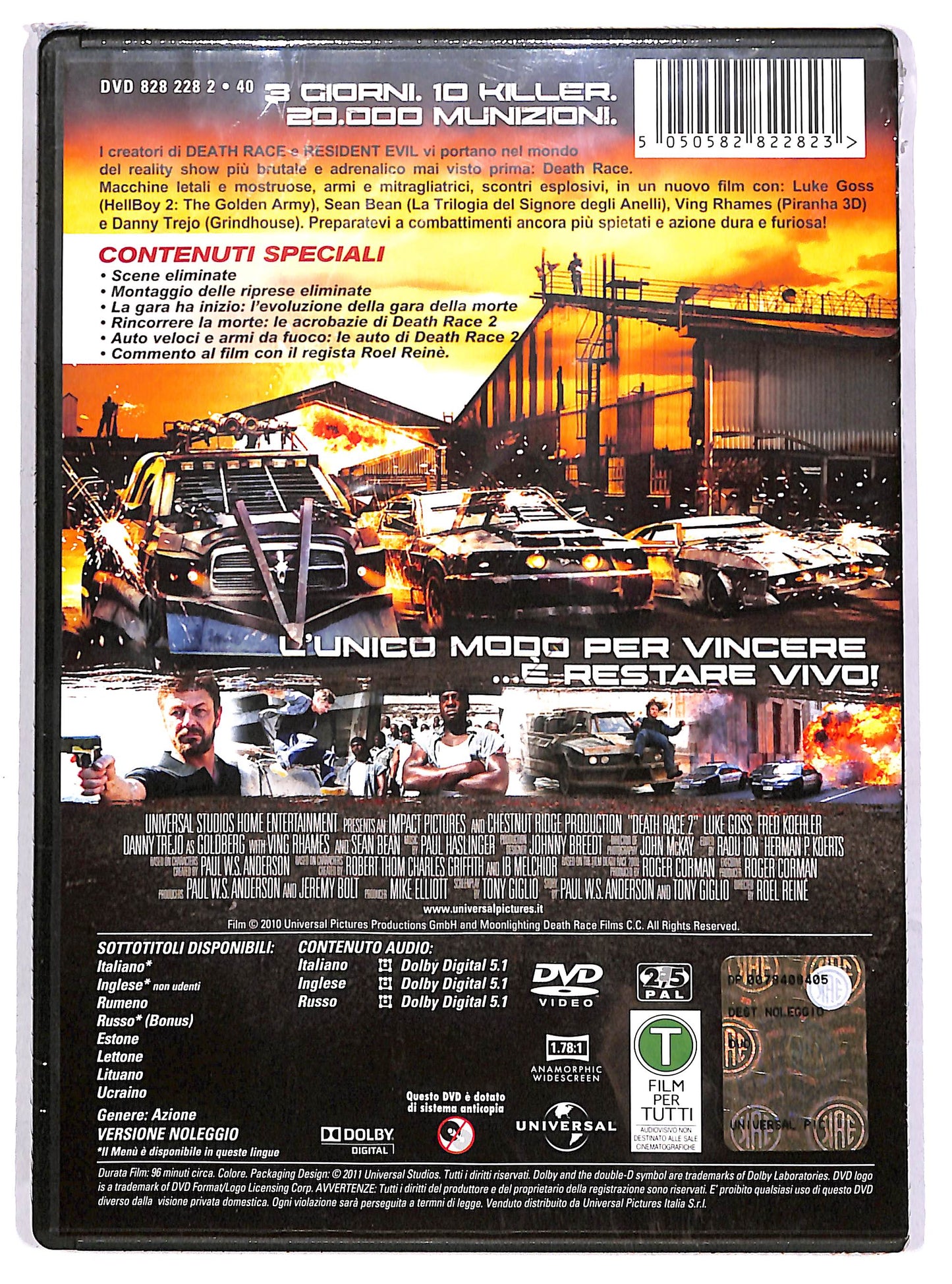 EBOND Death Race 2 NOLEGGIO DVD D631732