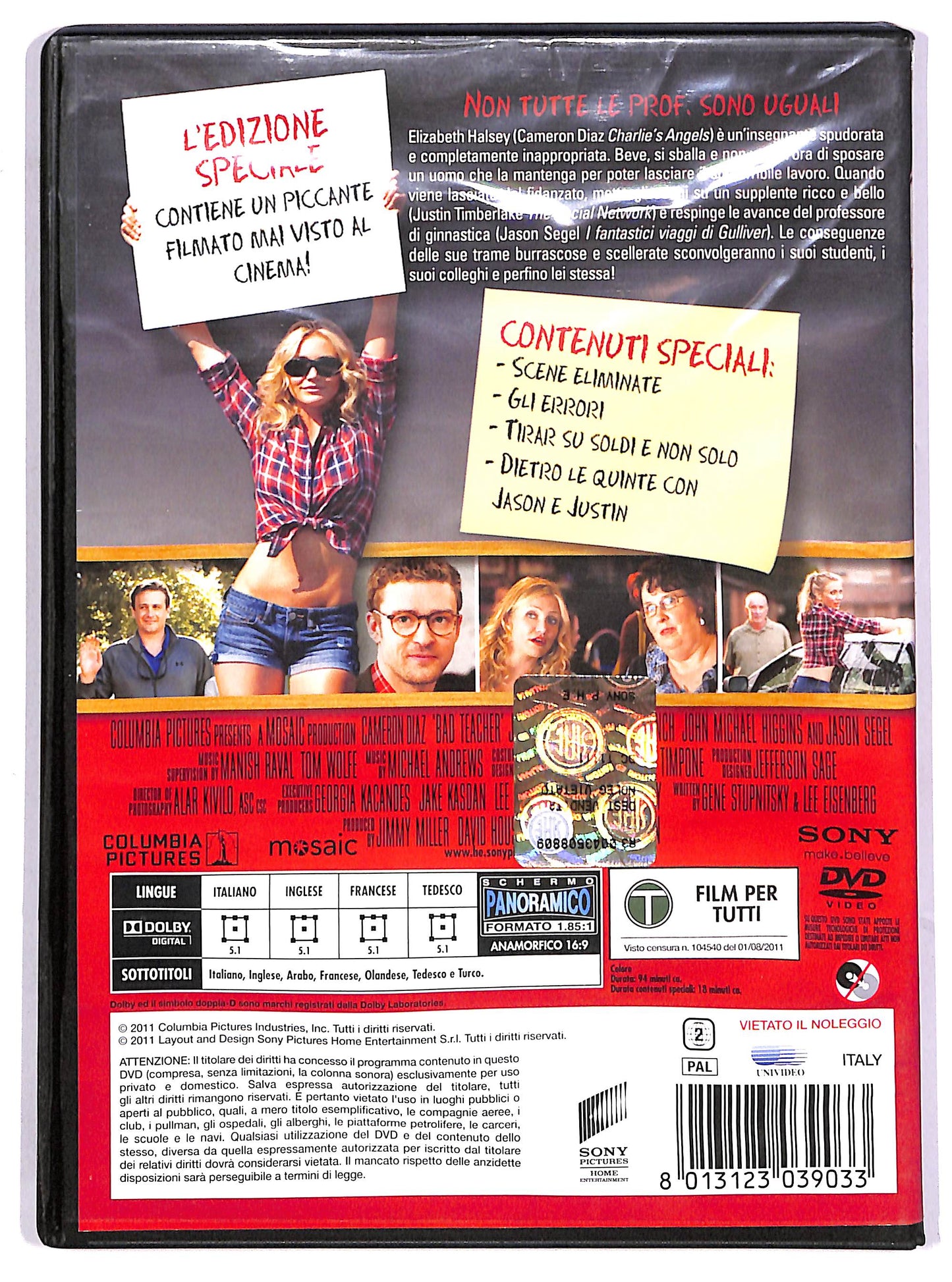 EBOND Bad Teacher - Una cattiva maestra DVD D631860