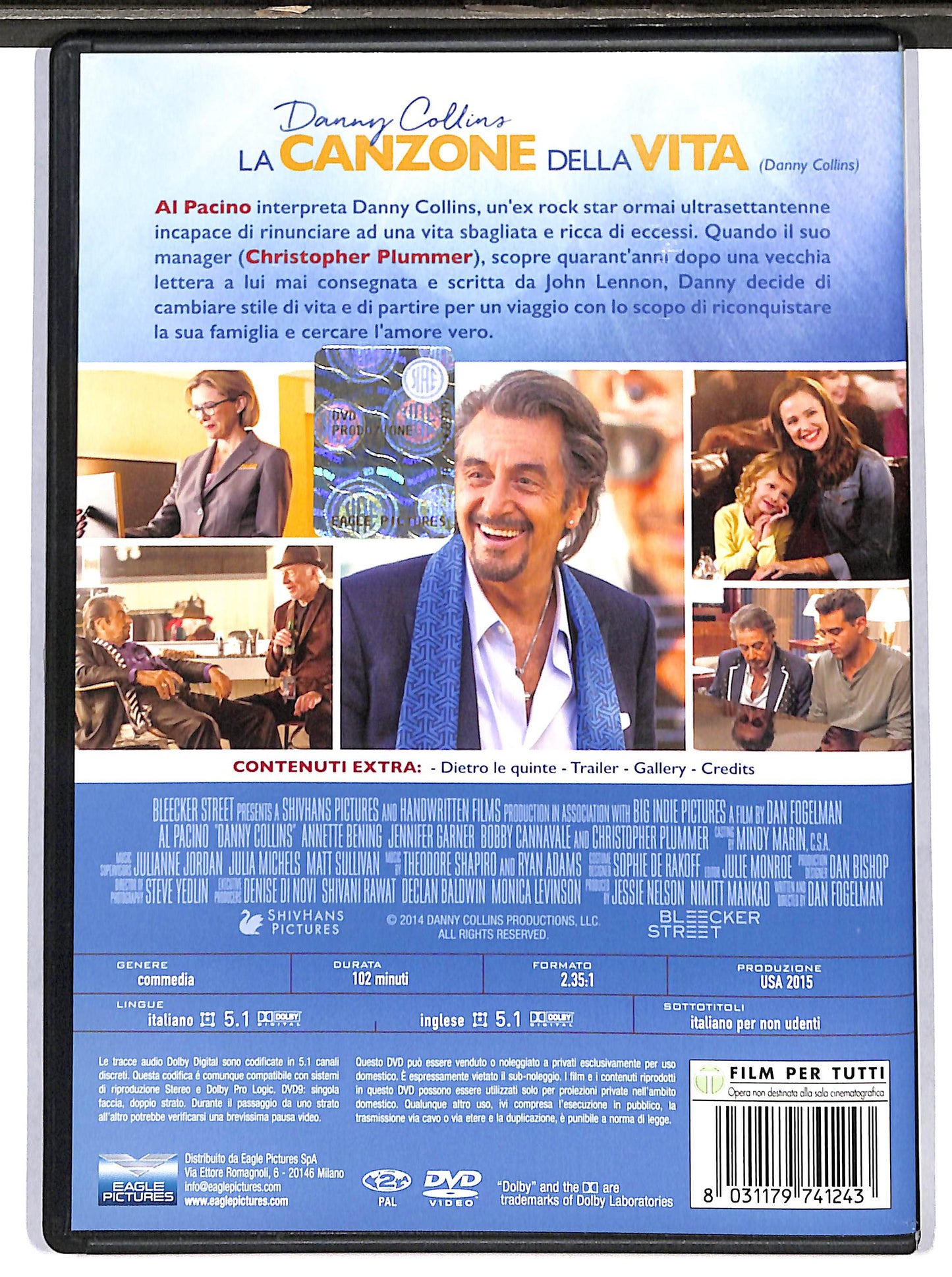 EBOND danny collins la canzone della vita DVD D632027