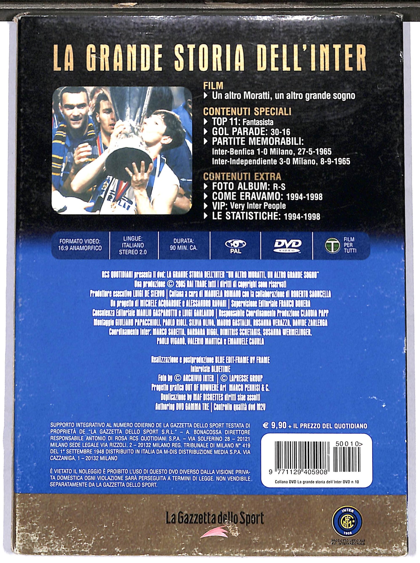 EBOND la grande storia dell'inter volume 10 EDITORIALE DVD D632246