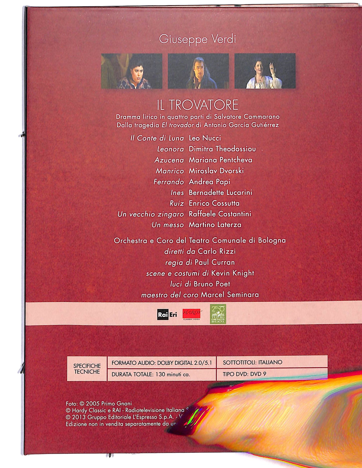 EBOND Viva Verdi 1813 - 2013 Il trovatore vol.18  EDITORIALE  DVD D632448
