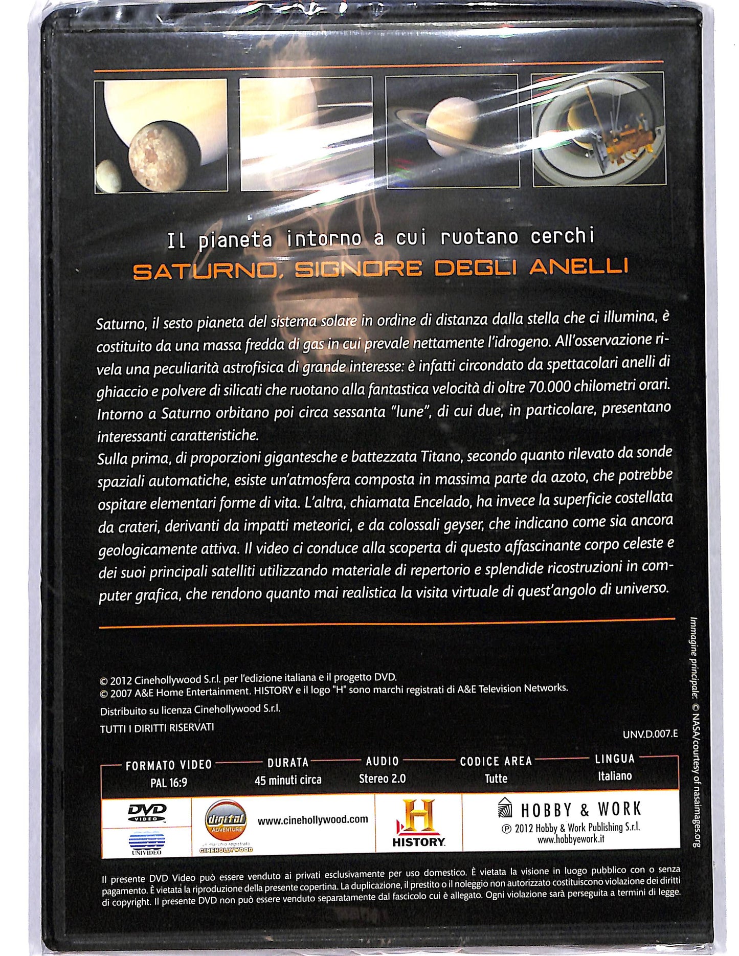 EBOND Spazio Saturno Sugnore degli anelli   EDITORIALE DVD D632476