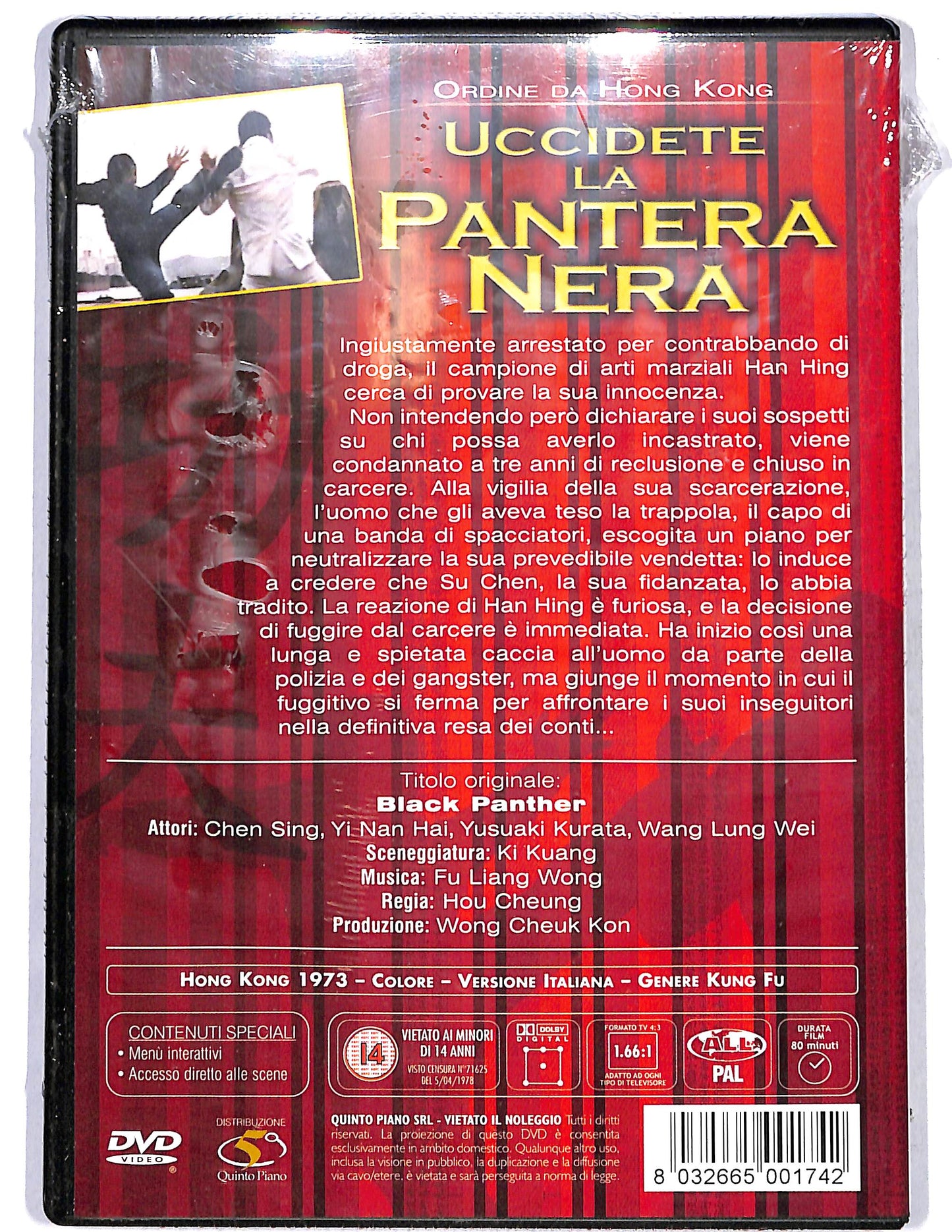 EBOND Uccidete la pantera nera DVD D632511