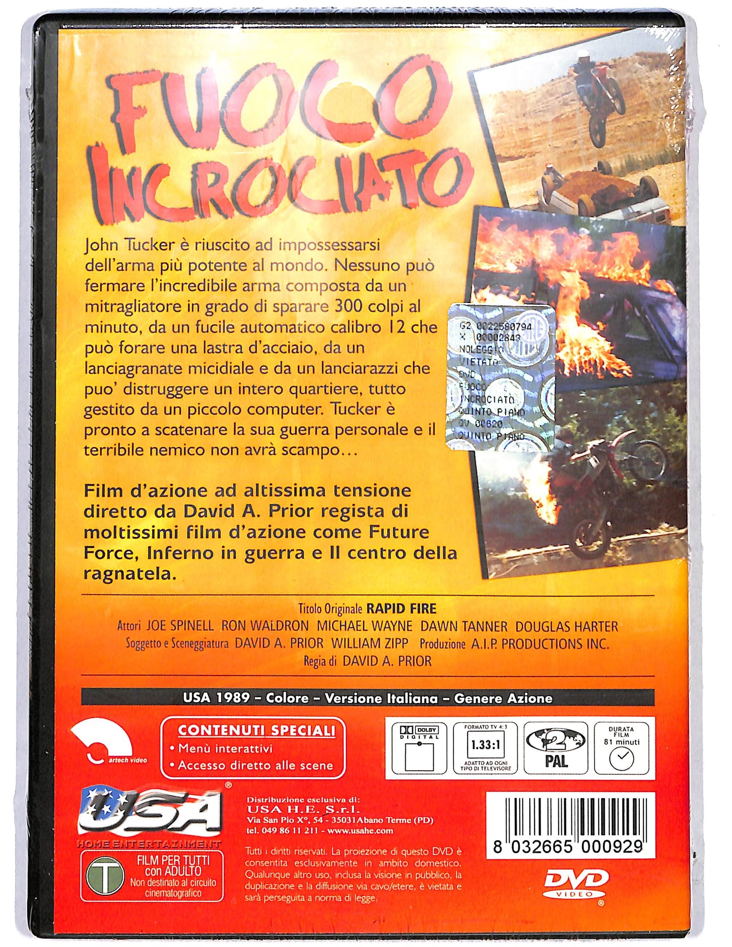 EBOND Fuoco incrociato DVD D632525