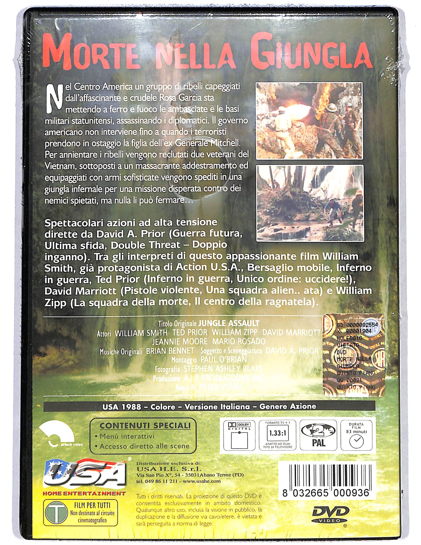 EBOND Morte nella giungla DVD D632530