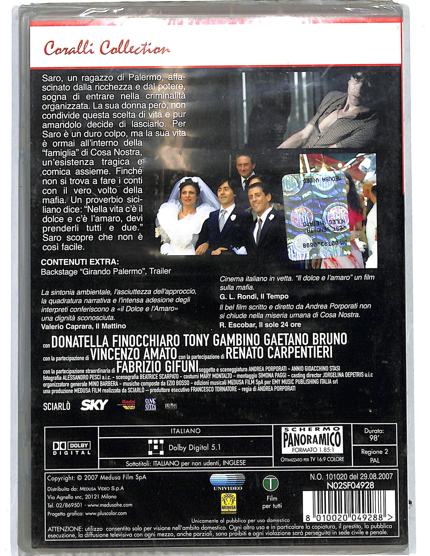 EBOND Il dolce e l'amaro  DVD D632615