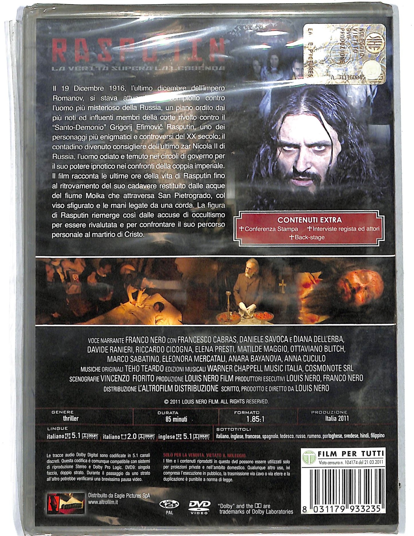 EBOND Rasputin  DVD D632630