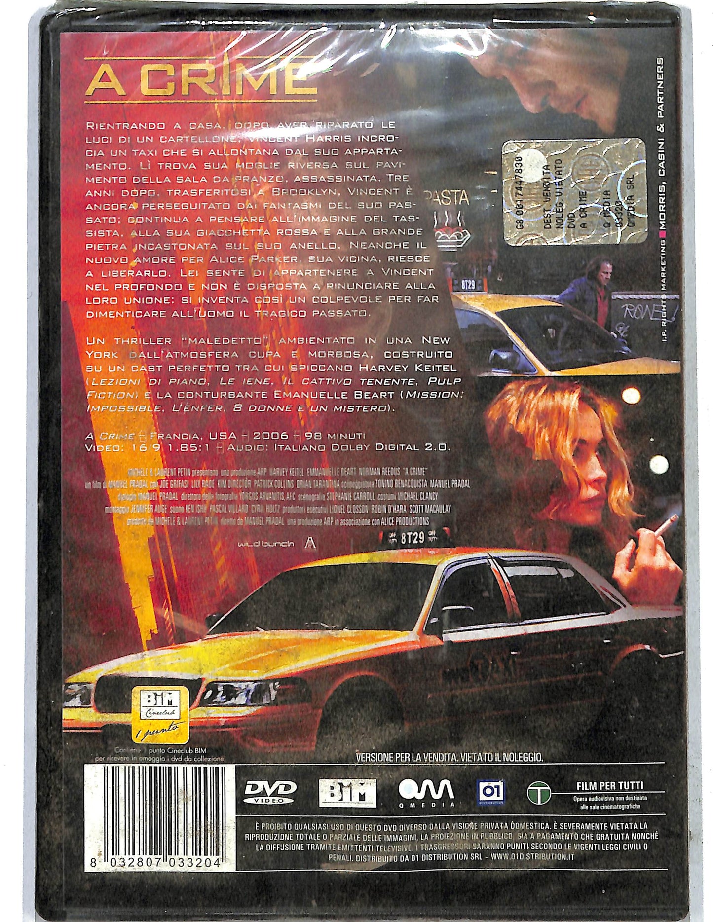 EBOND A crime di manuel pradal  DVD D632648
