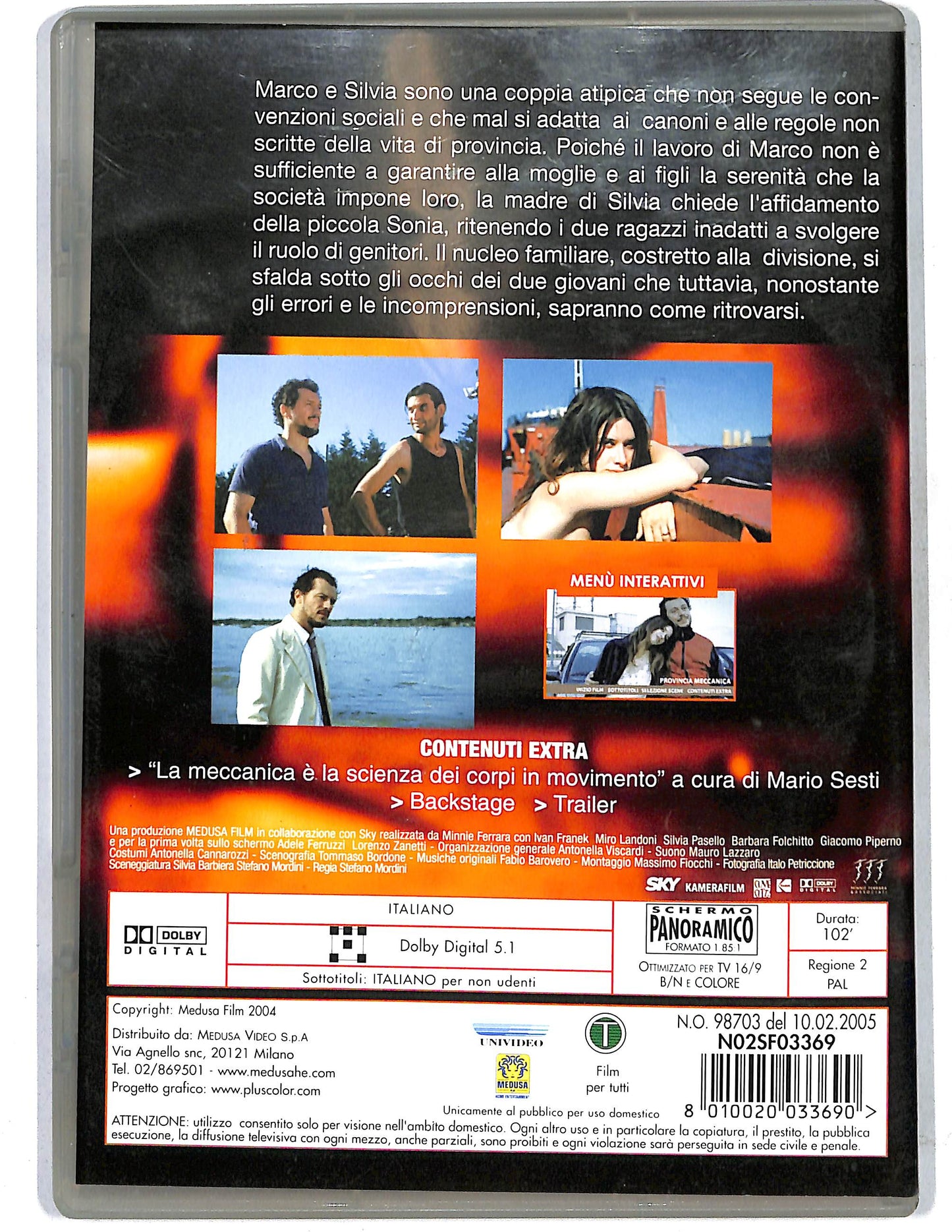 EBOND Provincia meccanica DVD D632744