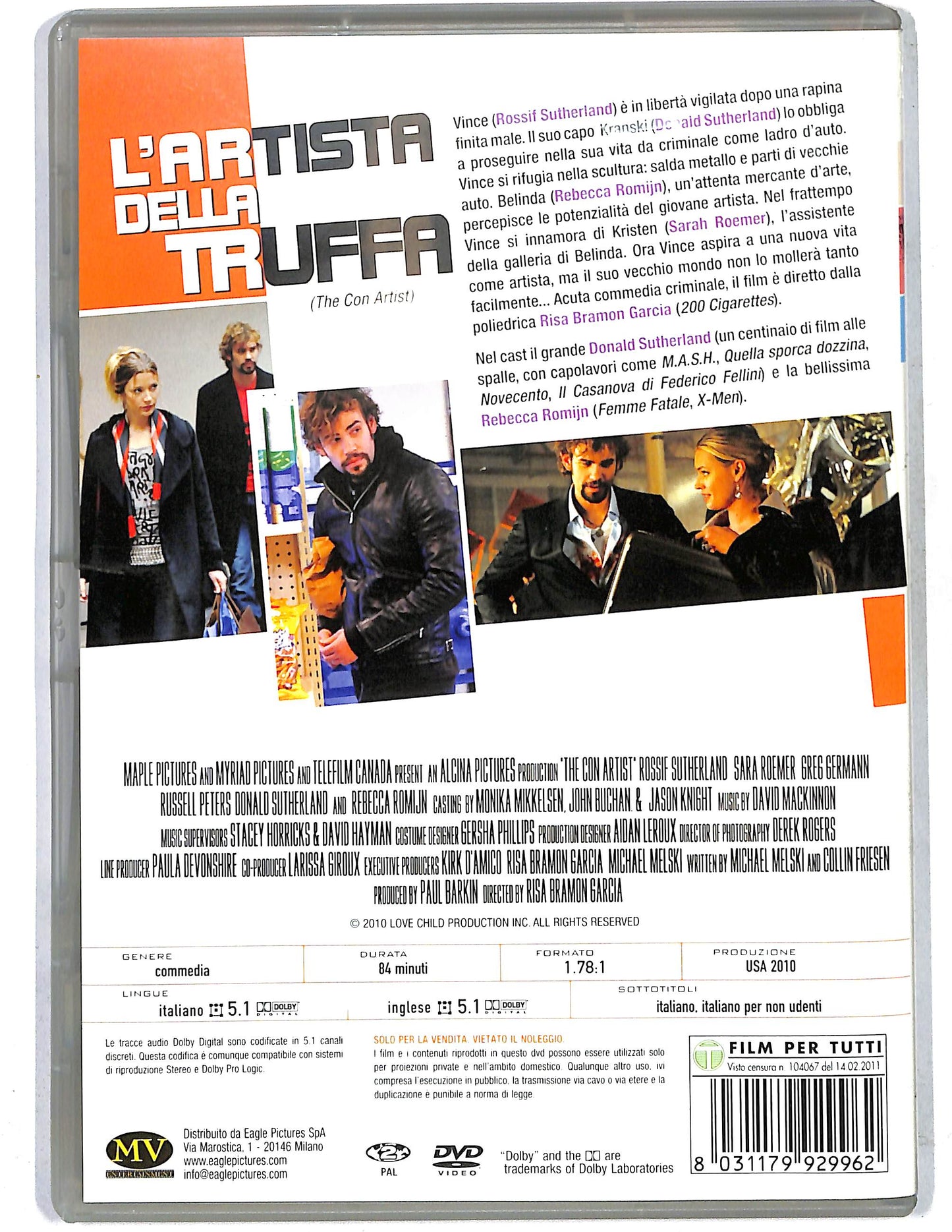 EBOND L'artista della truffa DVD D632746