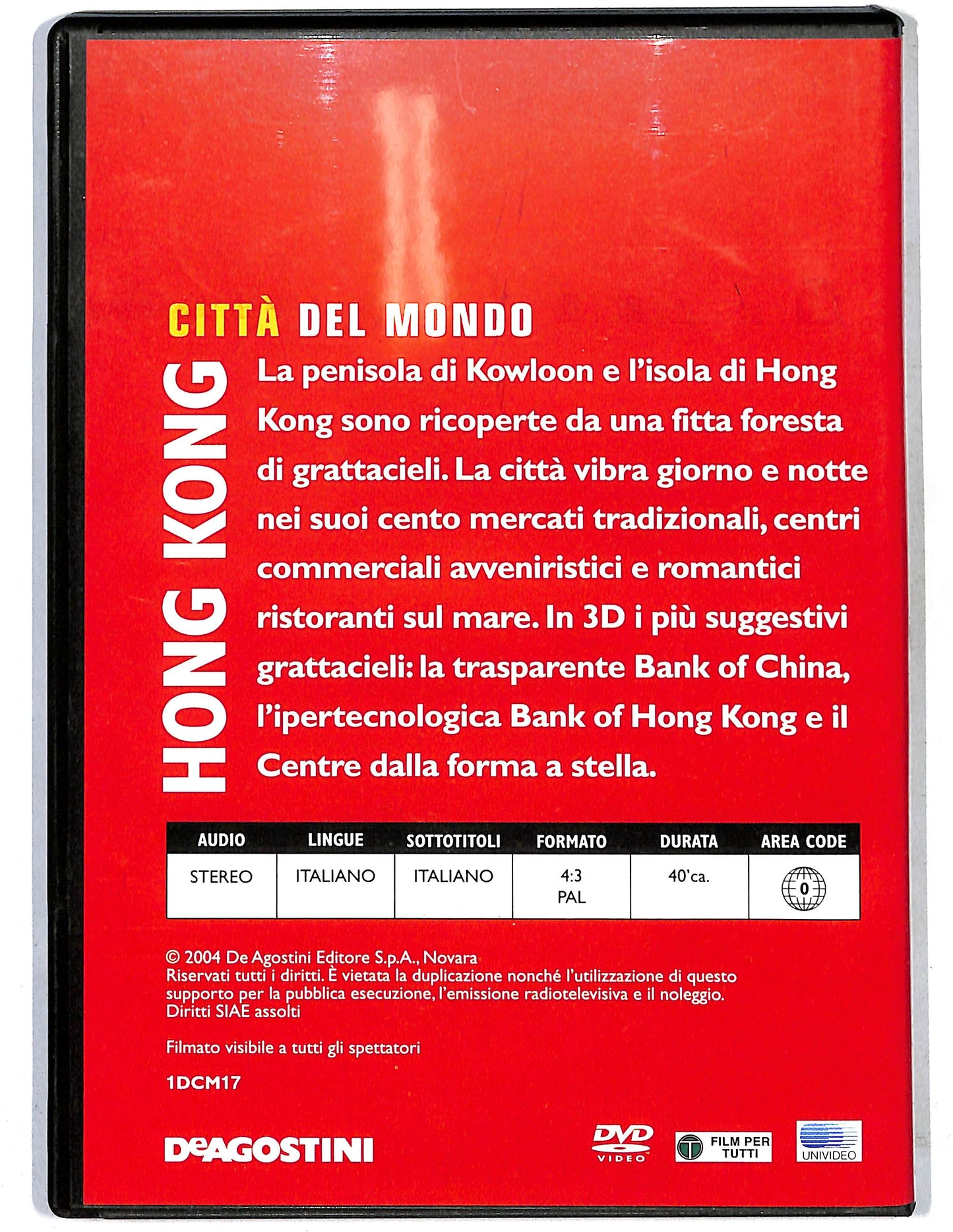 EBOND Citta del mondo Hong Kong  EDITORIALE  DVD D632805