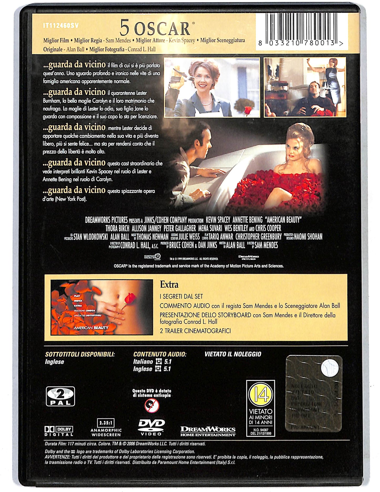 EBOND American beauty DVD D632857