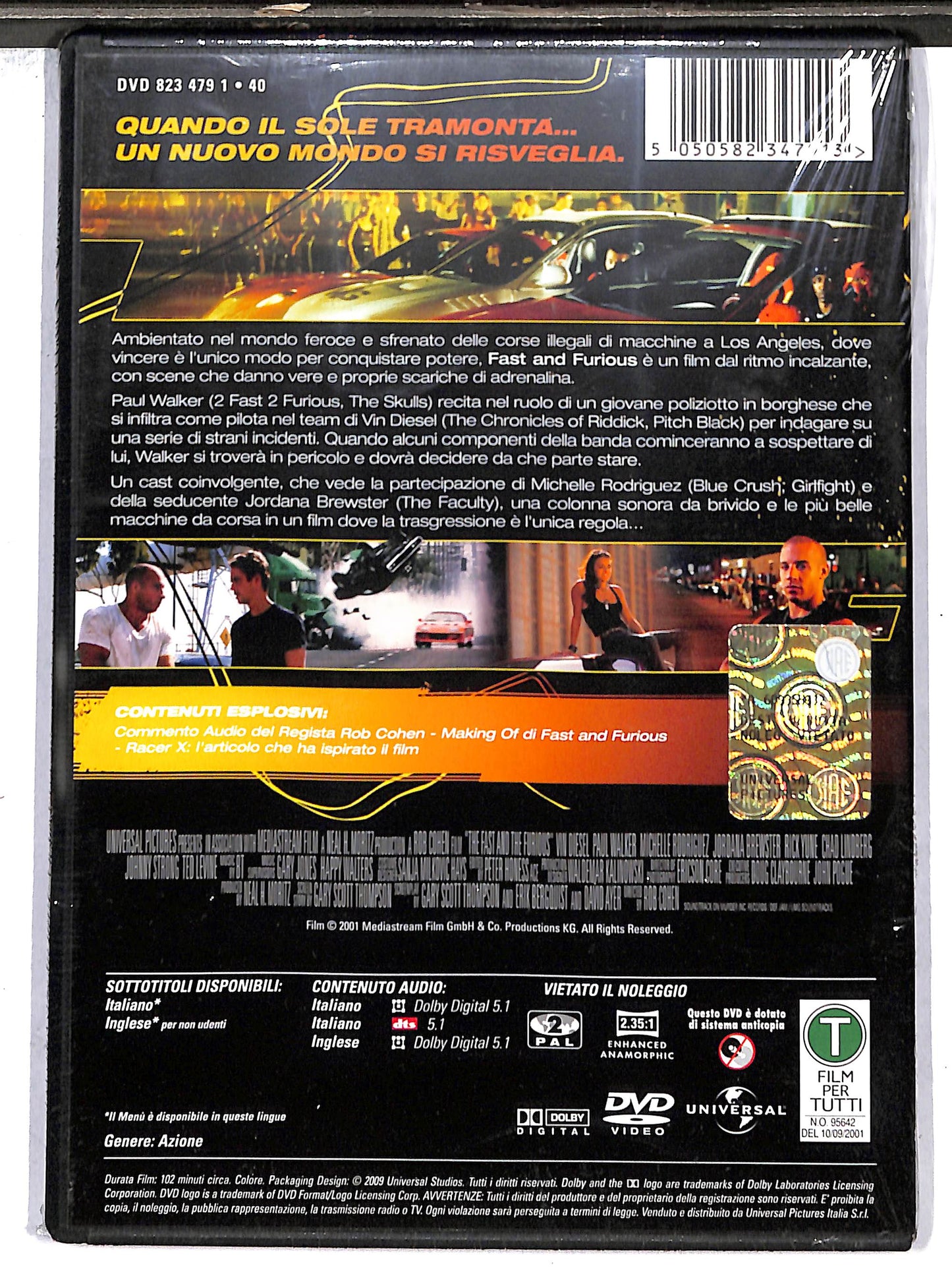 EBOND fast and furious DVD D633313