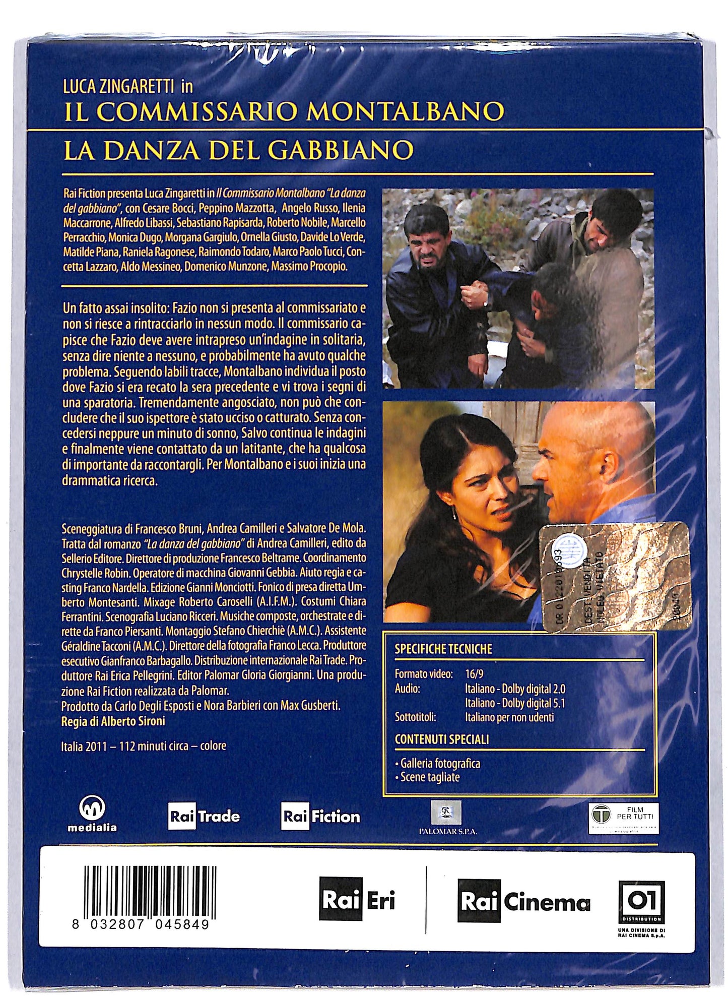 EBOND Il commissario Montalbano La danza del gabbiano Slipcase DVD D633405