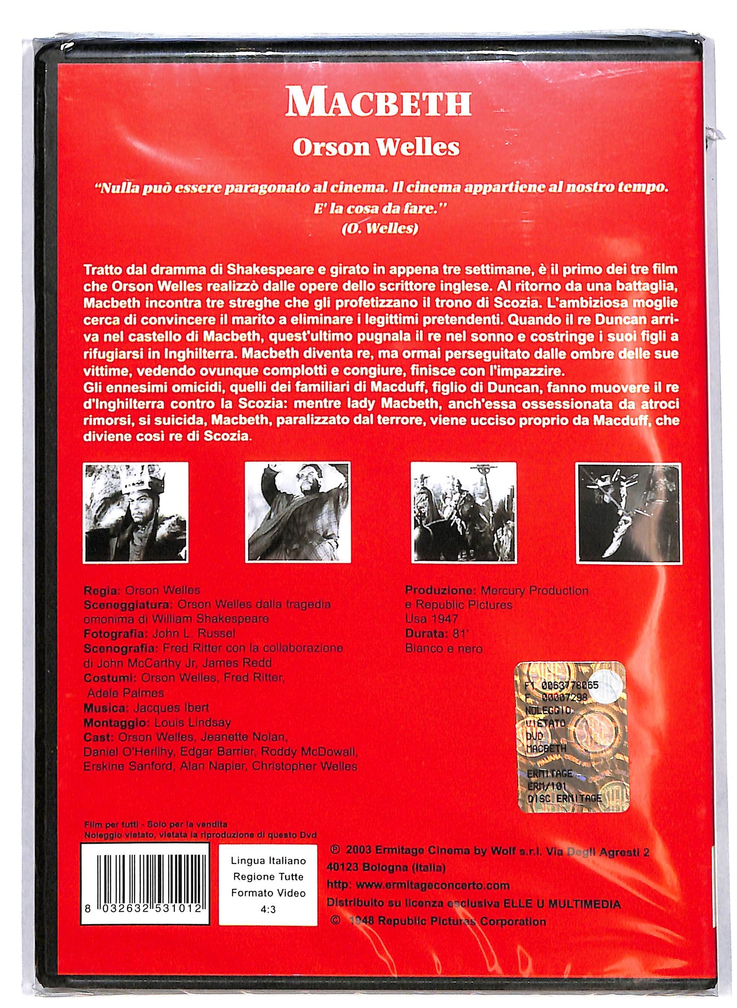 EBOND Macbeth DVD D633502