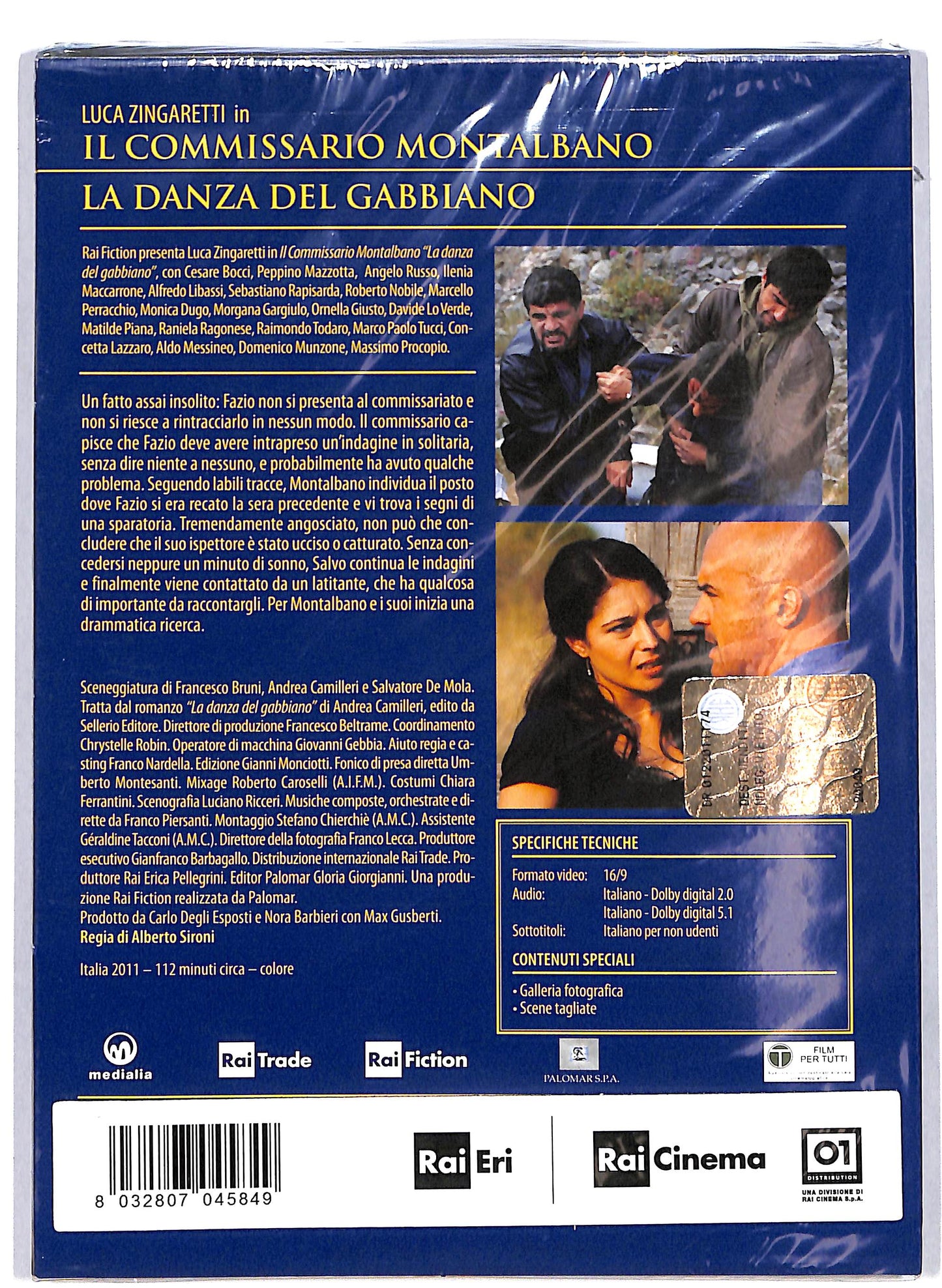 EBOND Il commissario Montalbano La danza del gabbiano DVD D633601