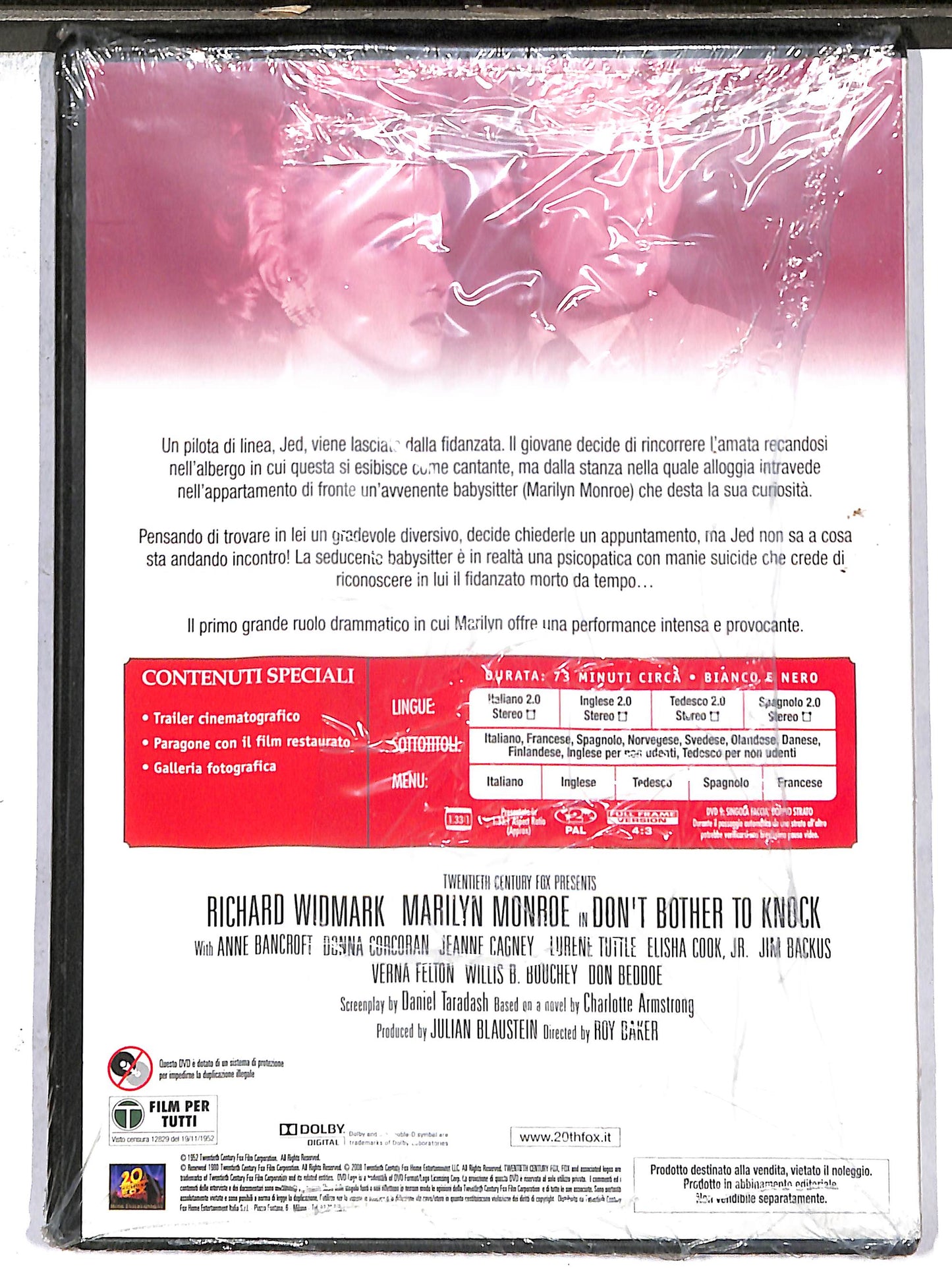 EBOND La tua bocca brucia  EDITORIALE DVD D633902