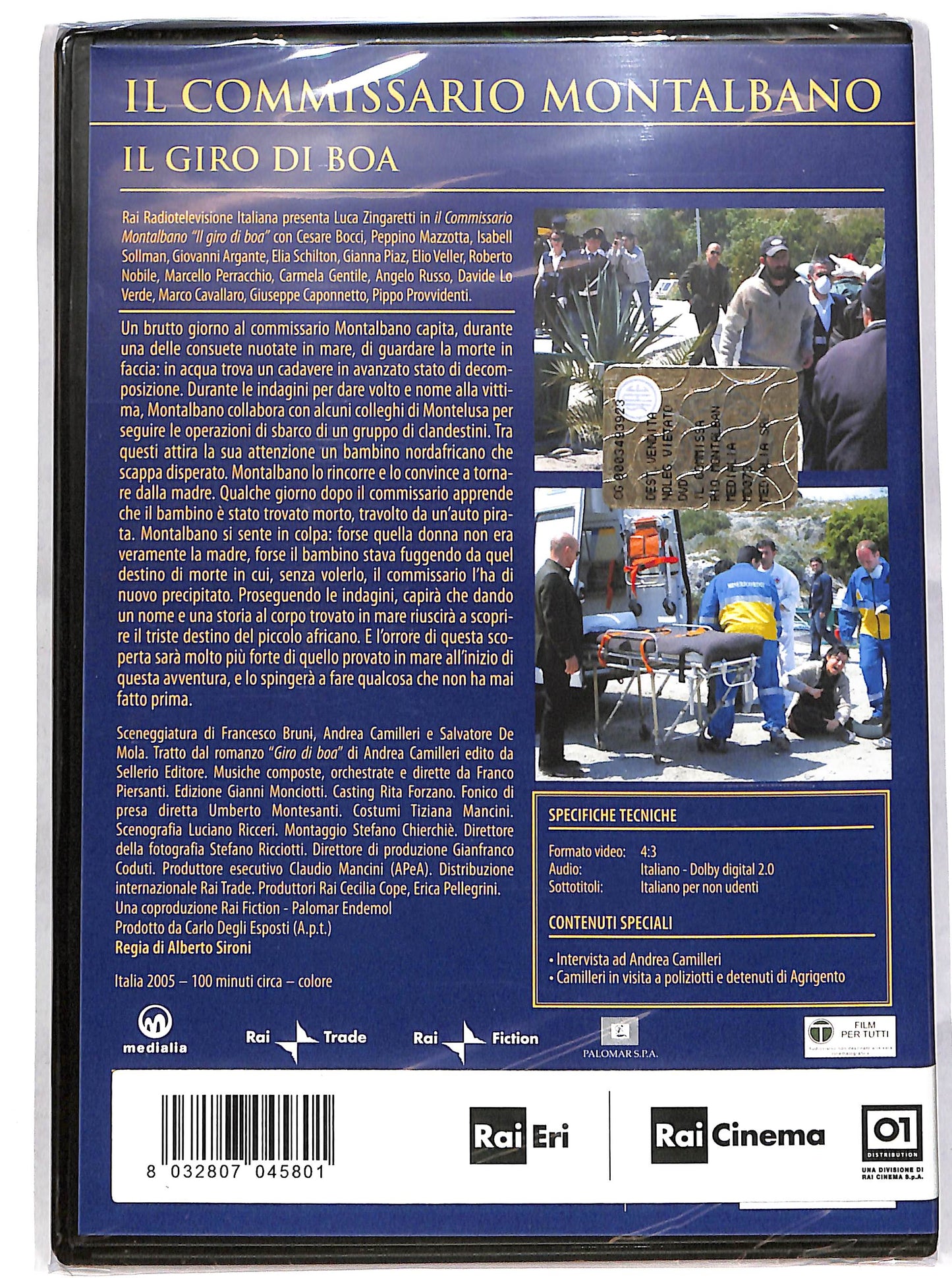 EBOND Il commissario Montalbano : Il Giro di Boa  EDITORIALE  DVD D634005