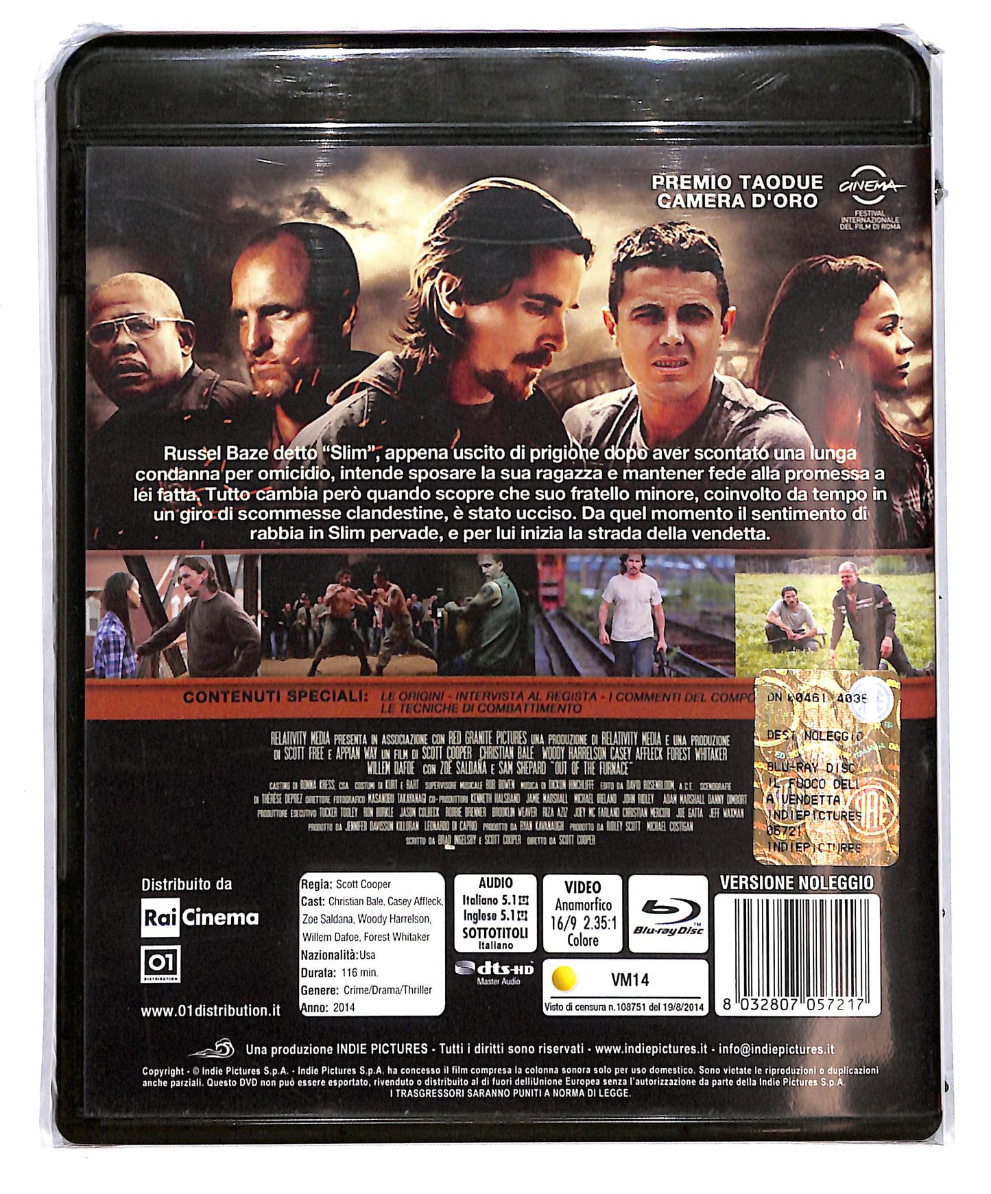 EBOND Il fuoco della vendetta - Out of the Furnace  Noleggio BLURAY D634140