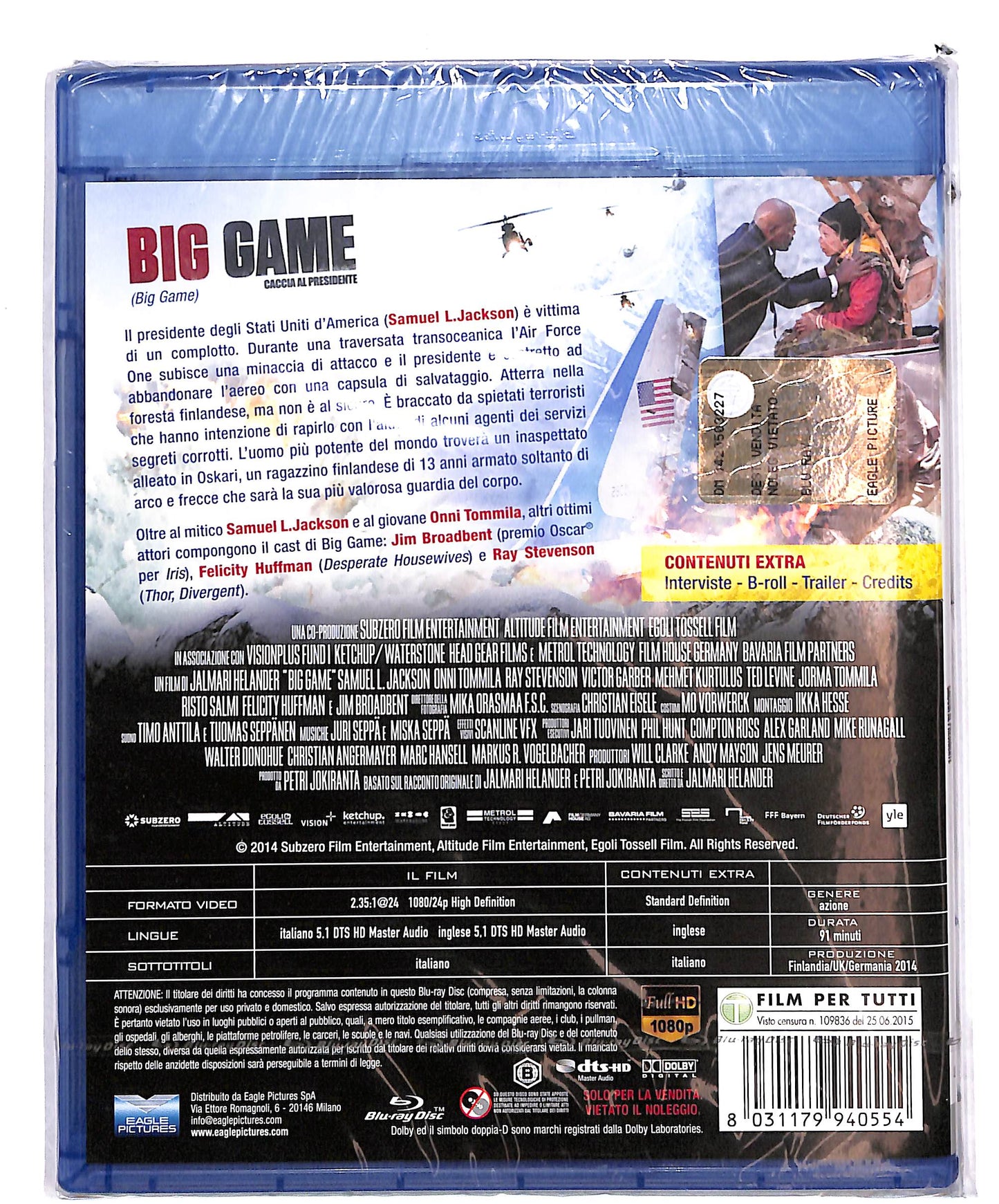 EBOND Big Game  Caccia al presidente BLURAY D634174