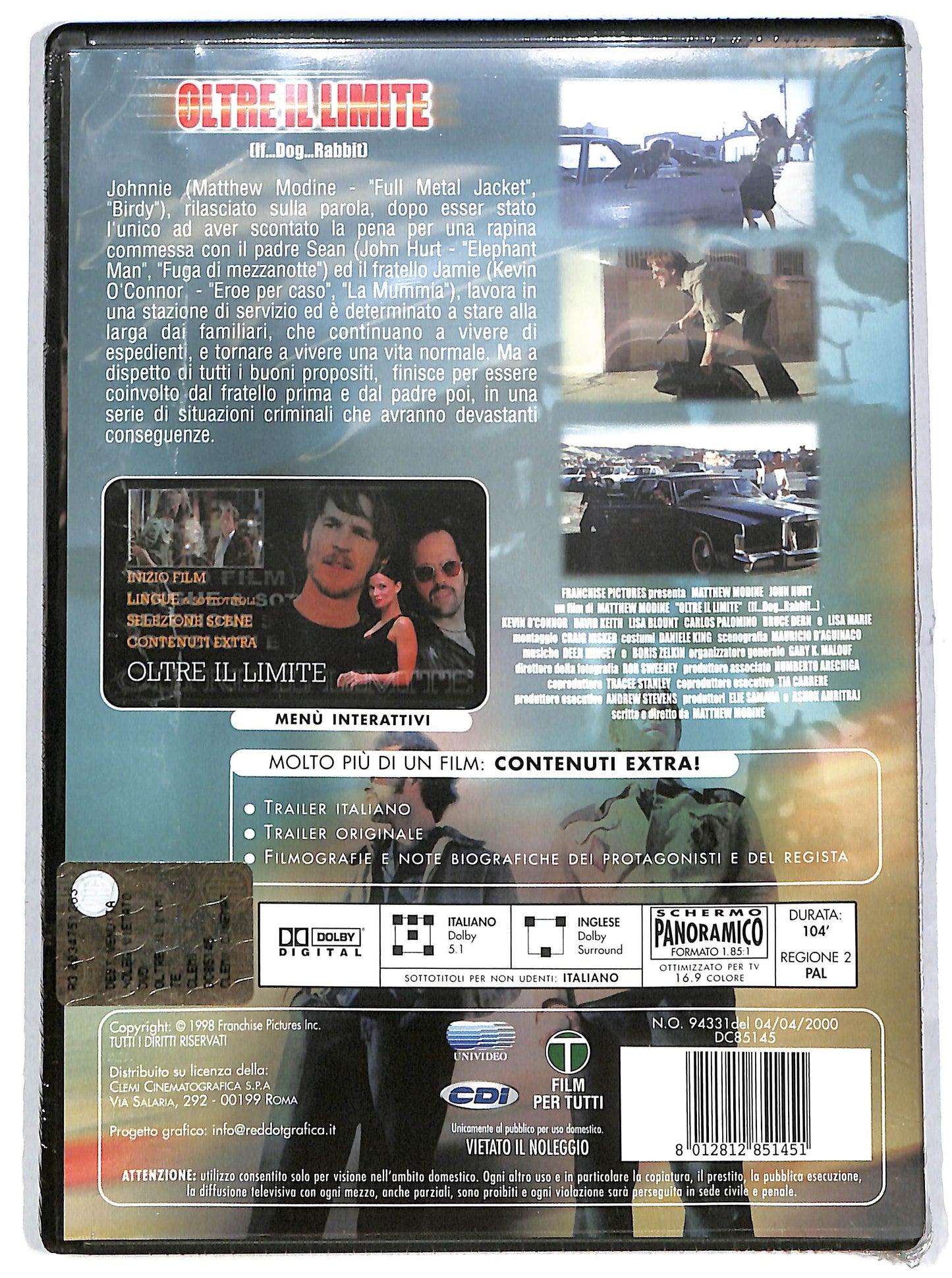 EBOND Oltre Il Limite DVD D634340