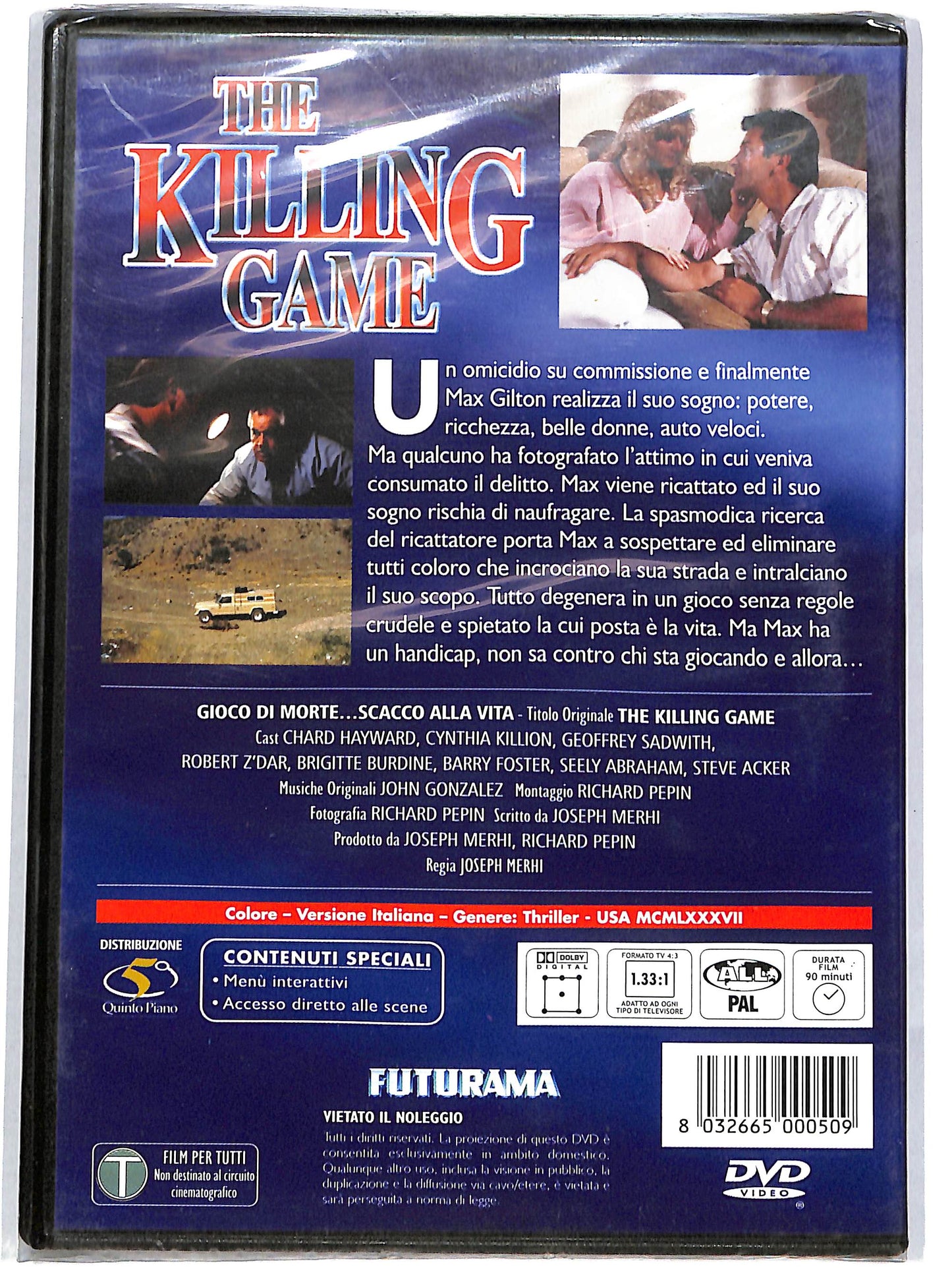 EBOND The Killing Game DVD D634355