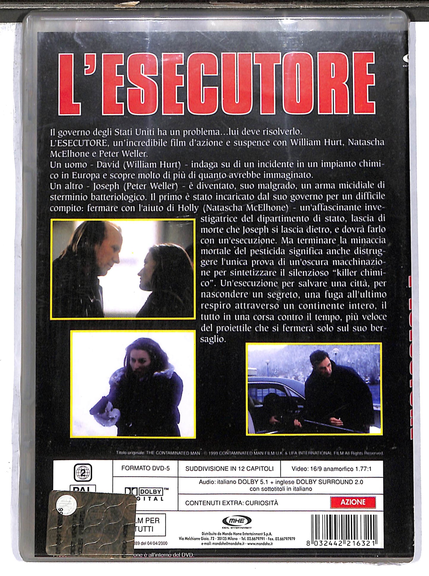 EBOND l'esecutore DVD D634428