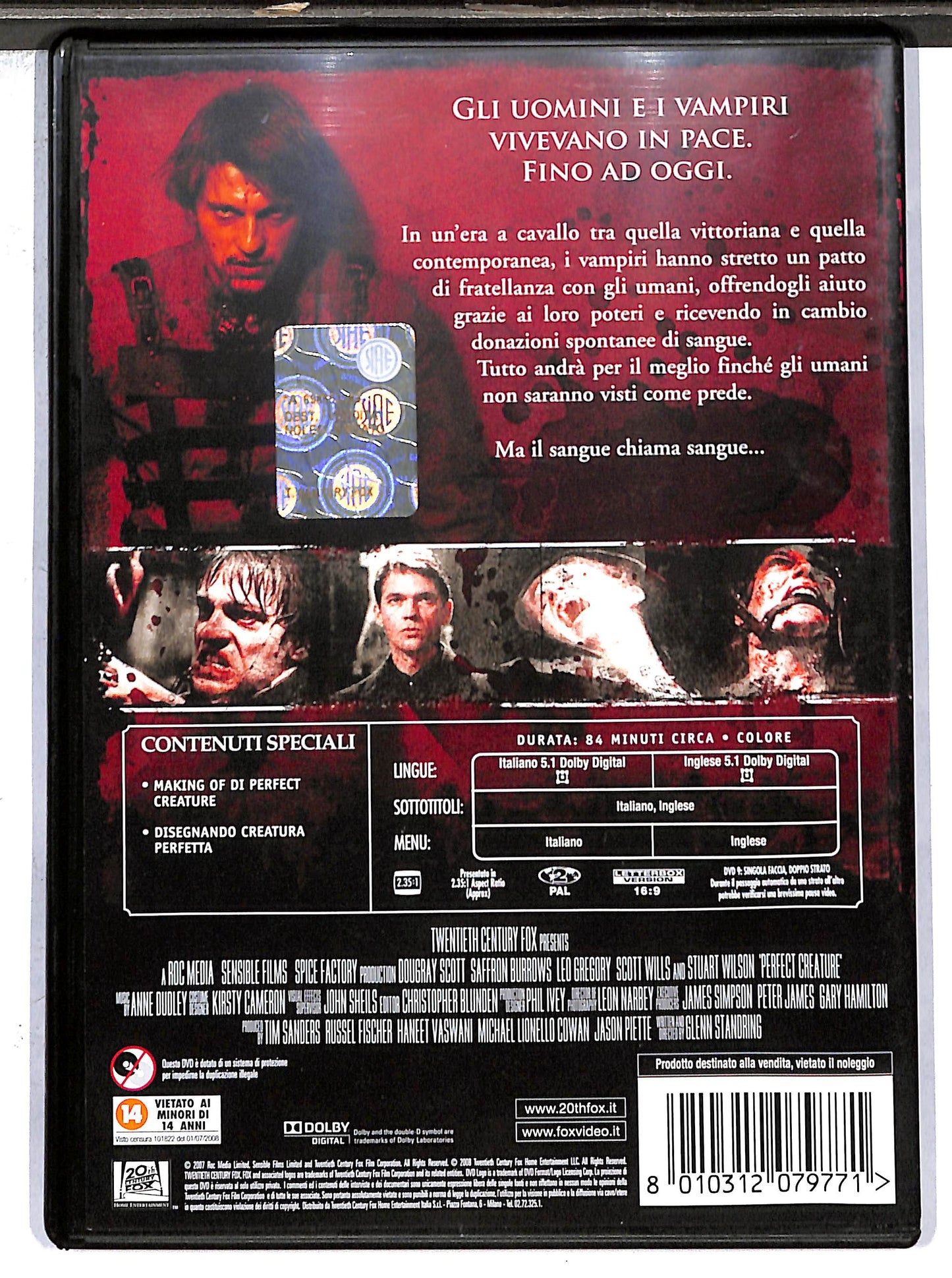 EBOND Perfect Creature DVD D634452
