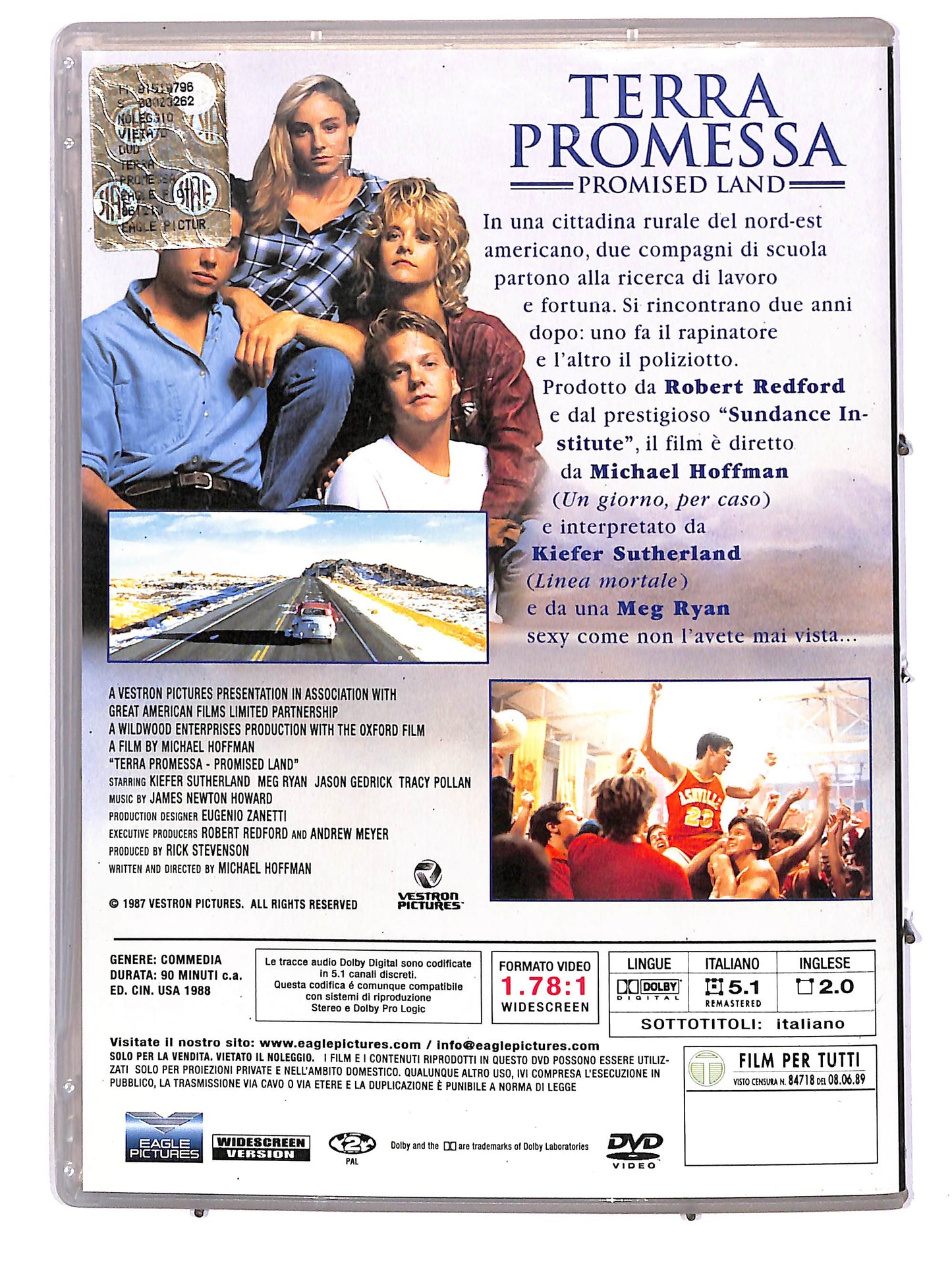 EBOND Terra promessa - Promised Land SLIMCASE EDITORIALE DVD D634622