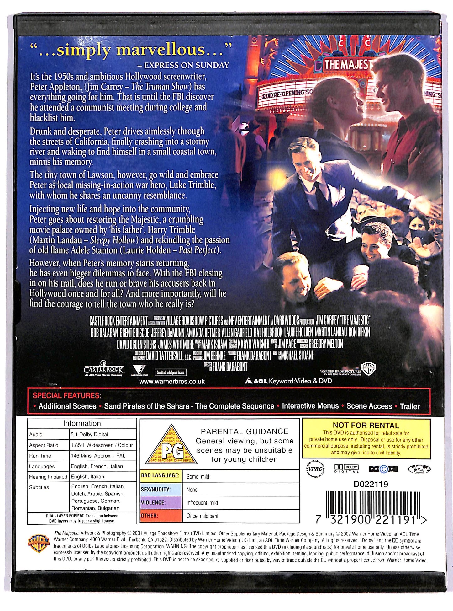 EBOND The Majestic SNAPPER DVD D634637