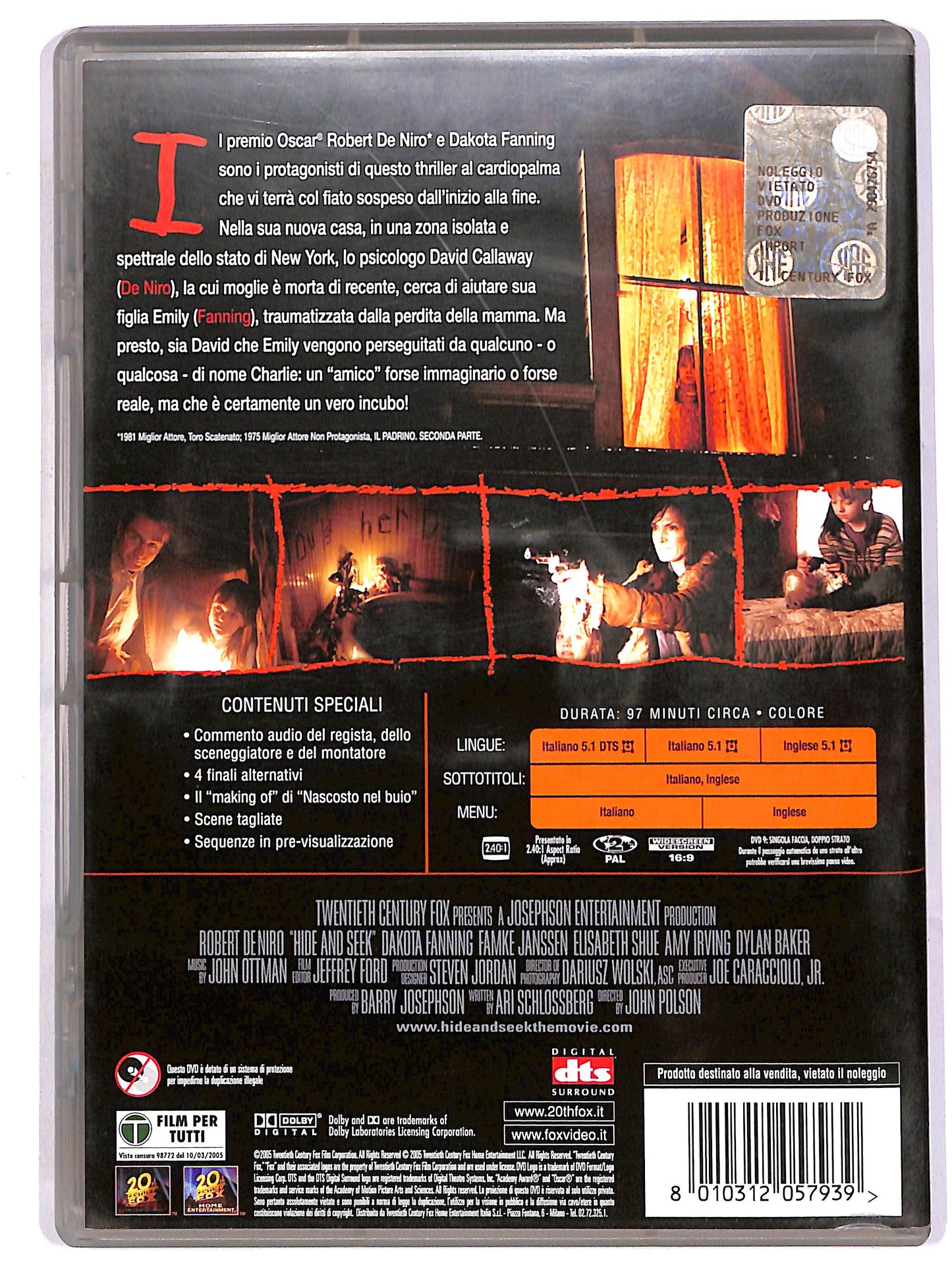 EBOND Nascosto nel buio DVD D634647