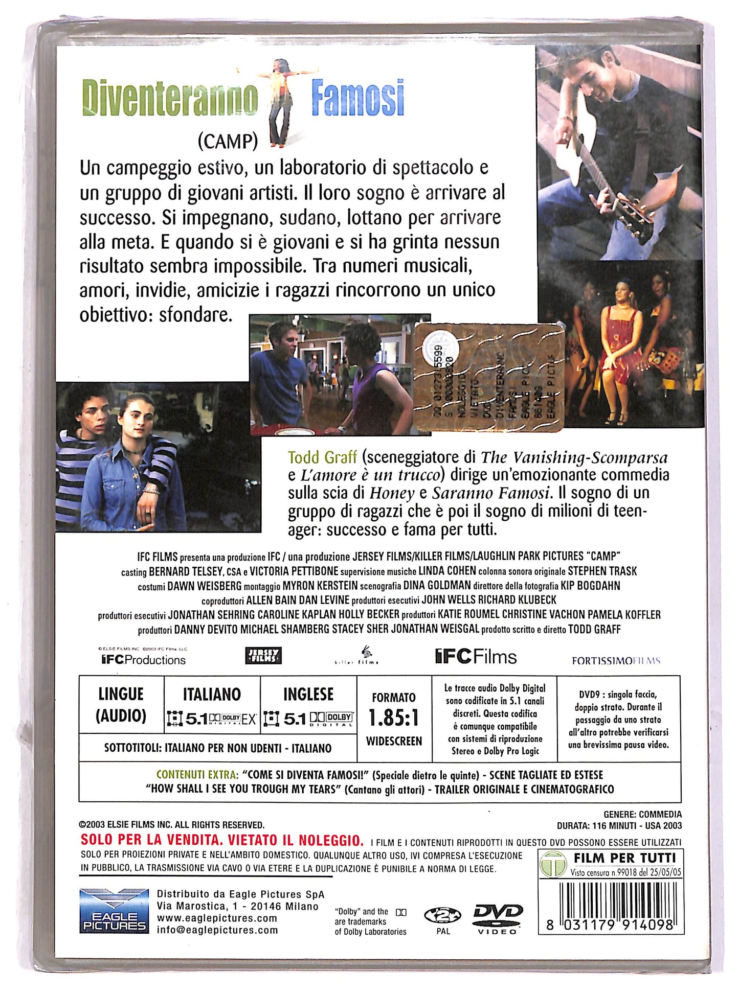 EBOND Diventeranno famosi DVD D634736