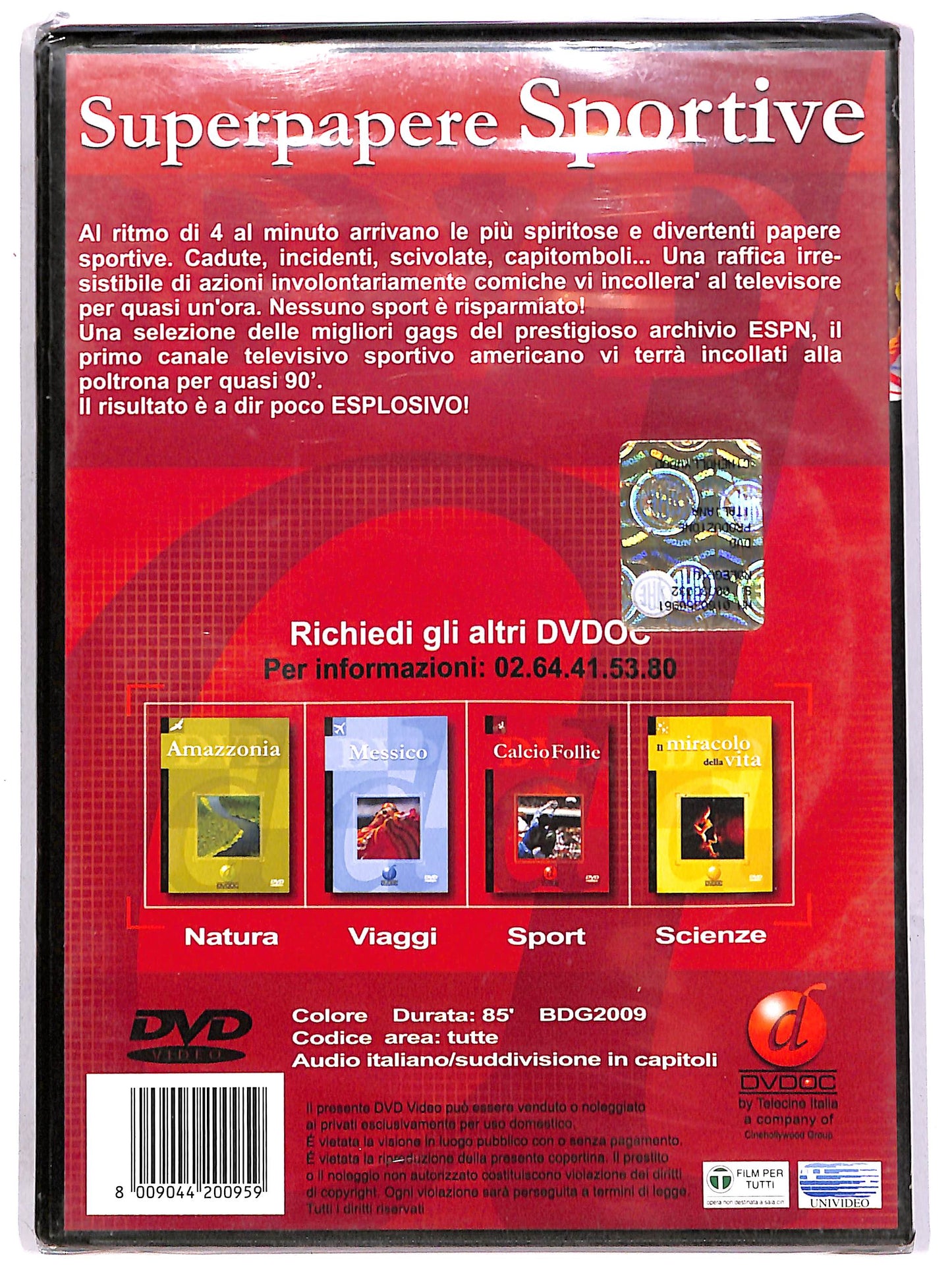 EBOND Superpapere Sportive NOLEGGIO DVD D634752