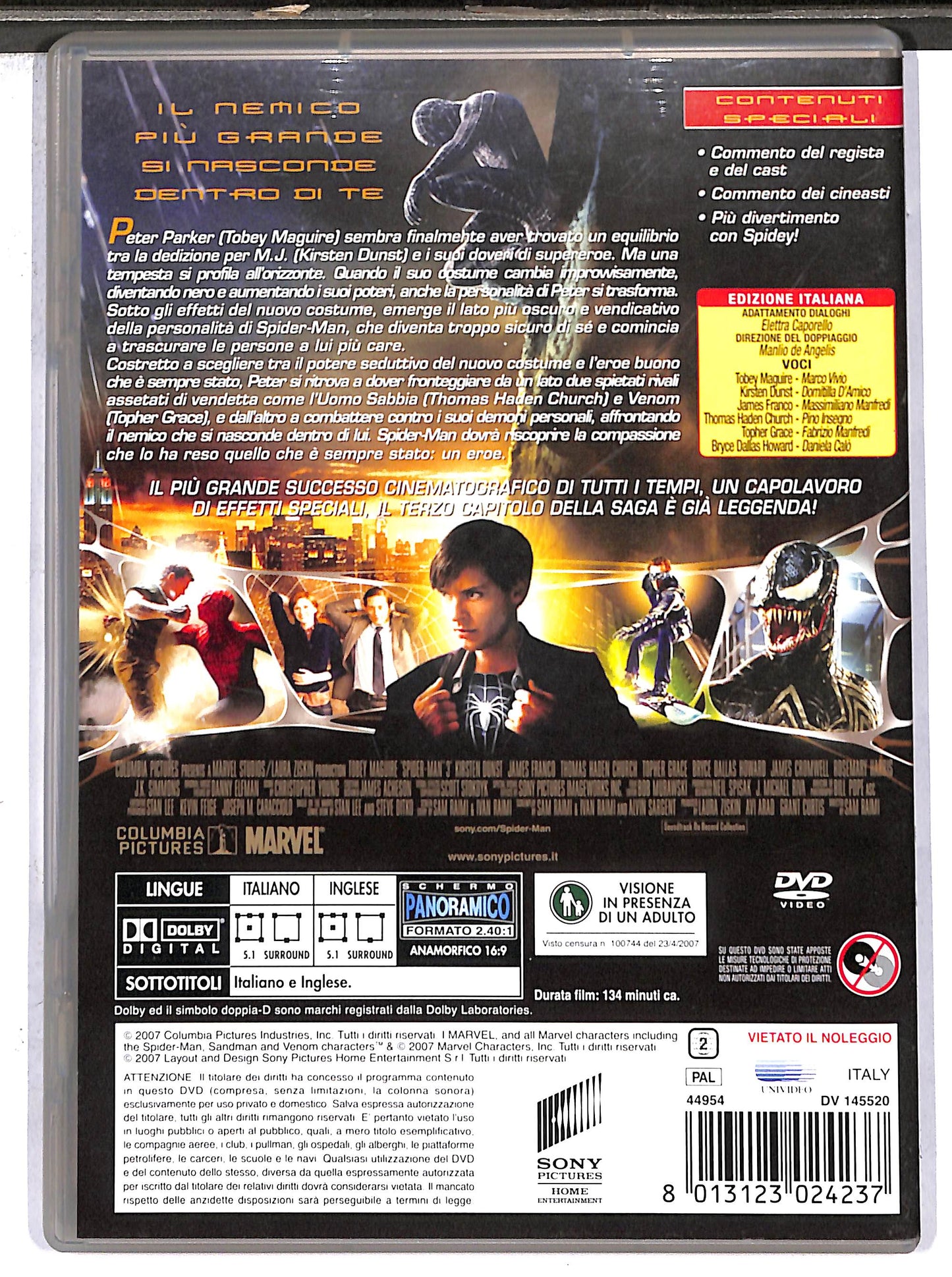 EBOND spider man 3 DVD D635303