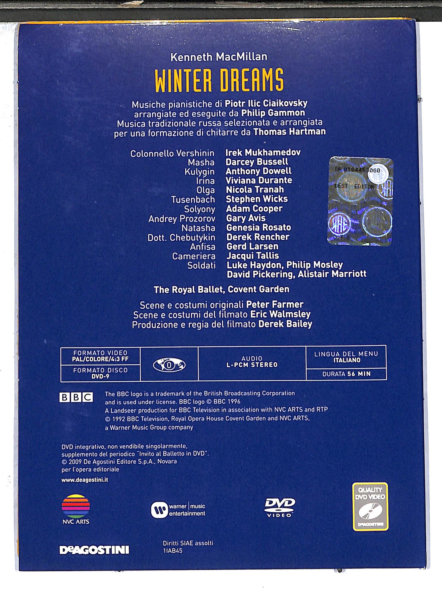 EBOND kenneth macmillan - winter dreams vol 45 EDITORIALE DVD D635332