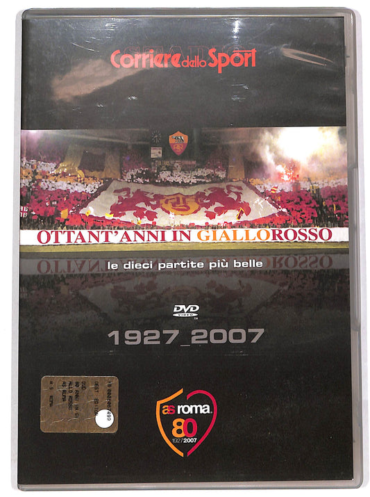 EBOND 80 Anni in GialloRosso - Le Dieci partite piu belle  EDITORIALE  DVD D635410